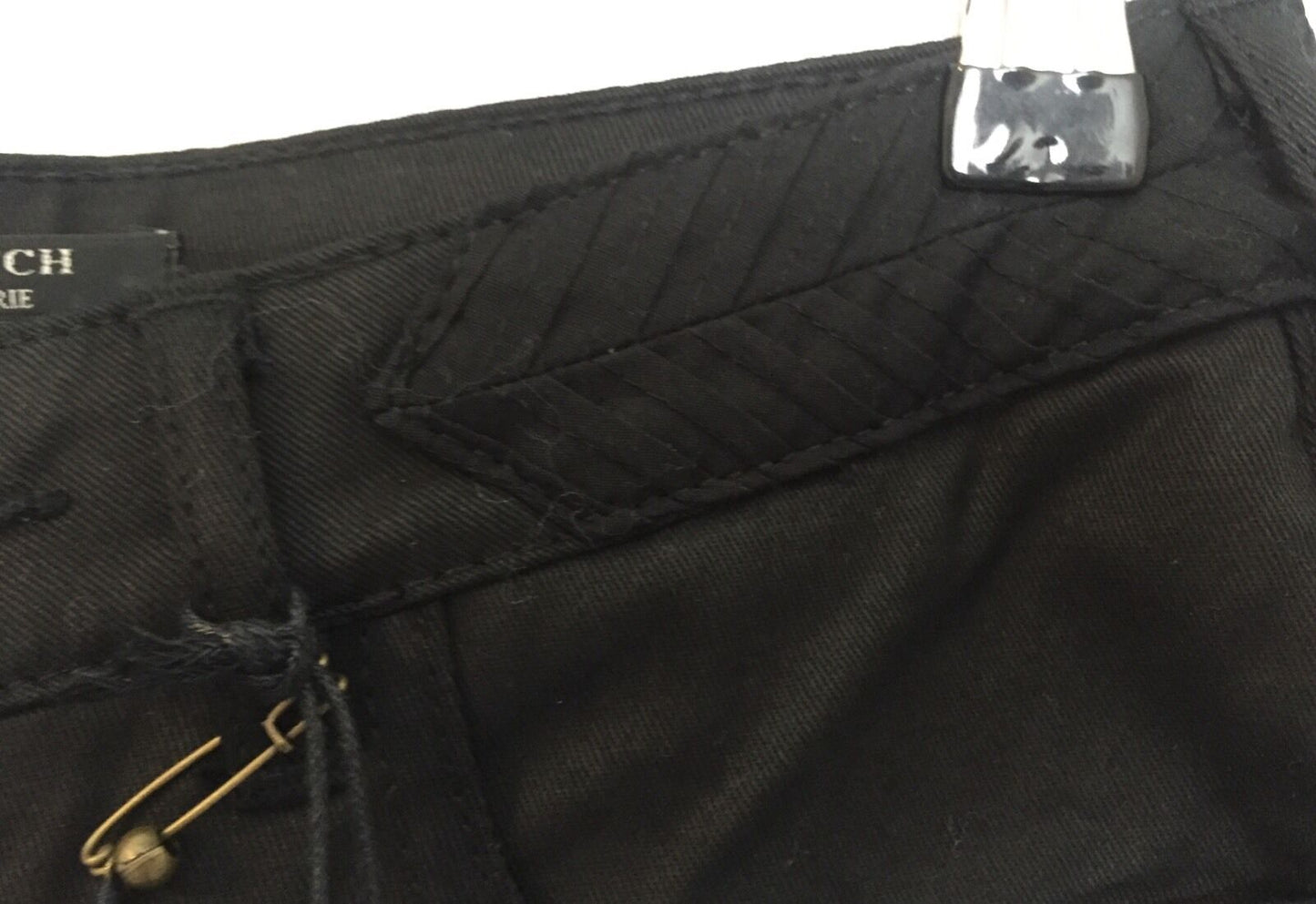 Maison Scotch Scotch & Soda Black Skinny Jeans NWT Size 25 Retail $189 Price $89