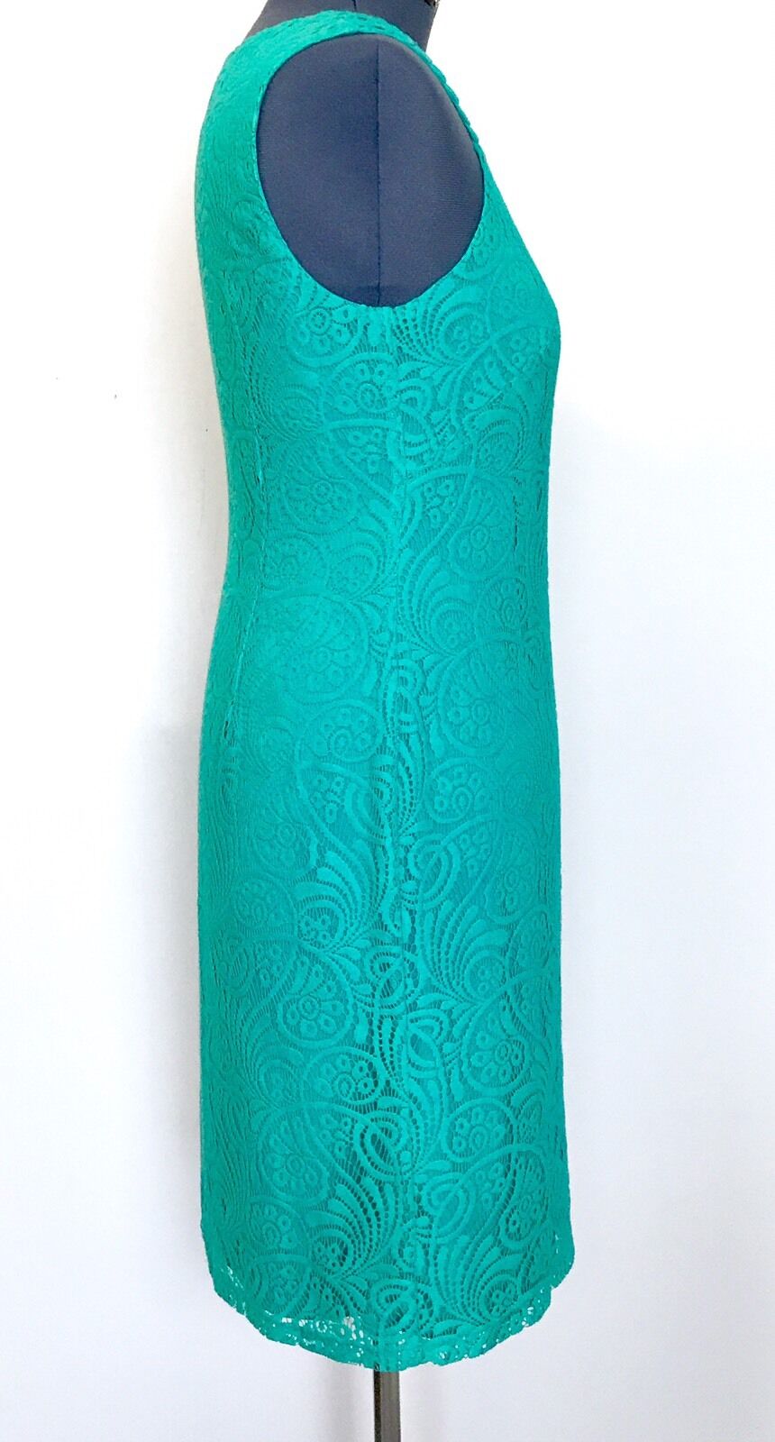Eliza J Pink Jade Green Lace Shift Dress NWT Retails $148 Price $68 Size 12