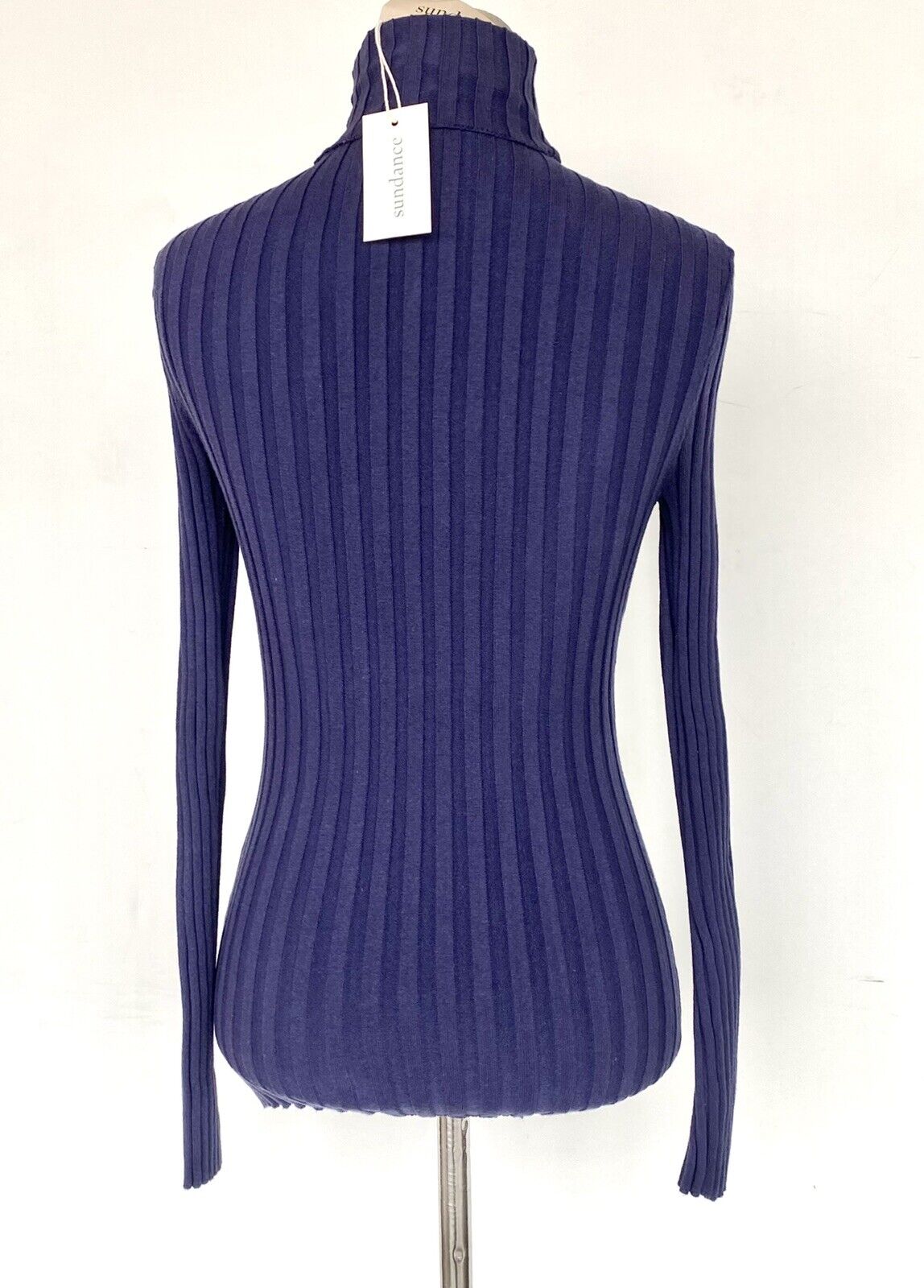 Sundance Legends Turtleneck Sweater Retail $88 Price $52 NWT PXS Eclipse Blue
