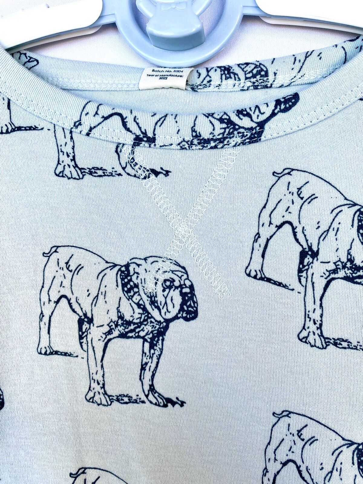 Kate Quinn Organic Cotton Crew Tee Bulldogs Top Price $28 Age 7