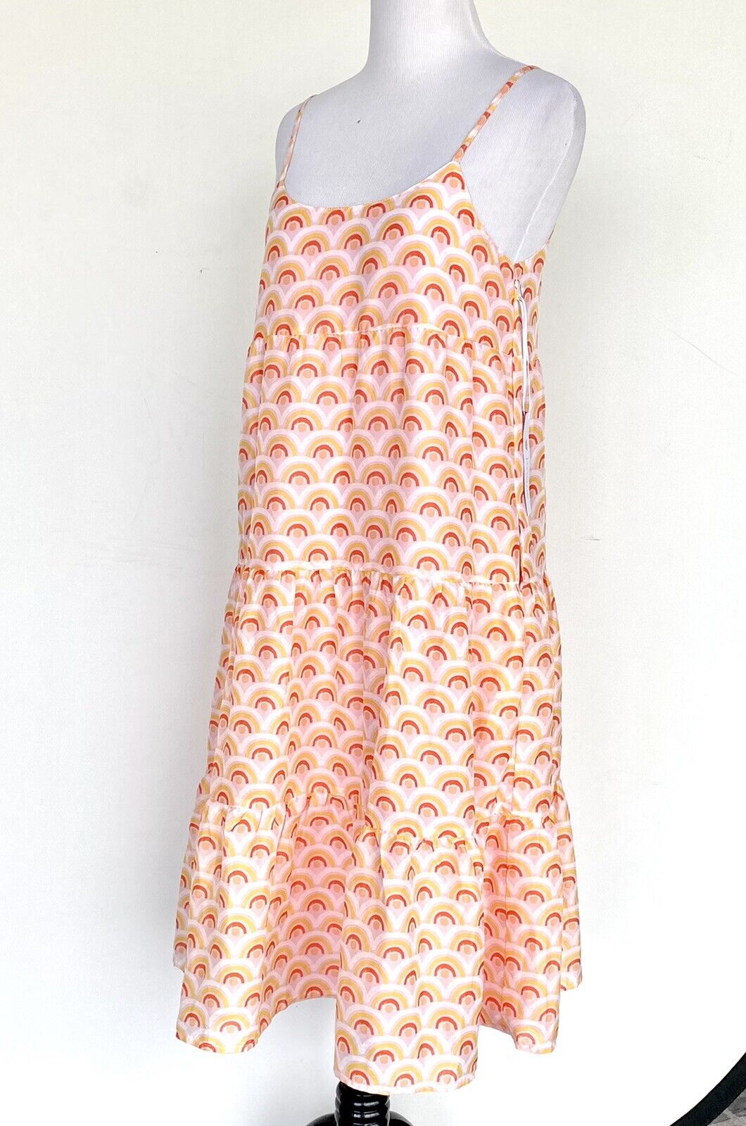 J Marie The Summer Tiered Midi Dress size XS Retail $118 Price $66