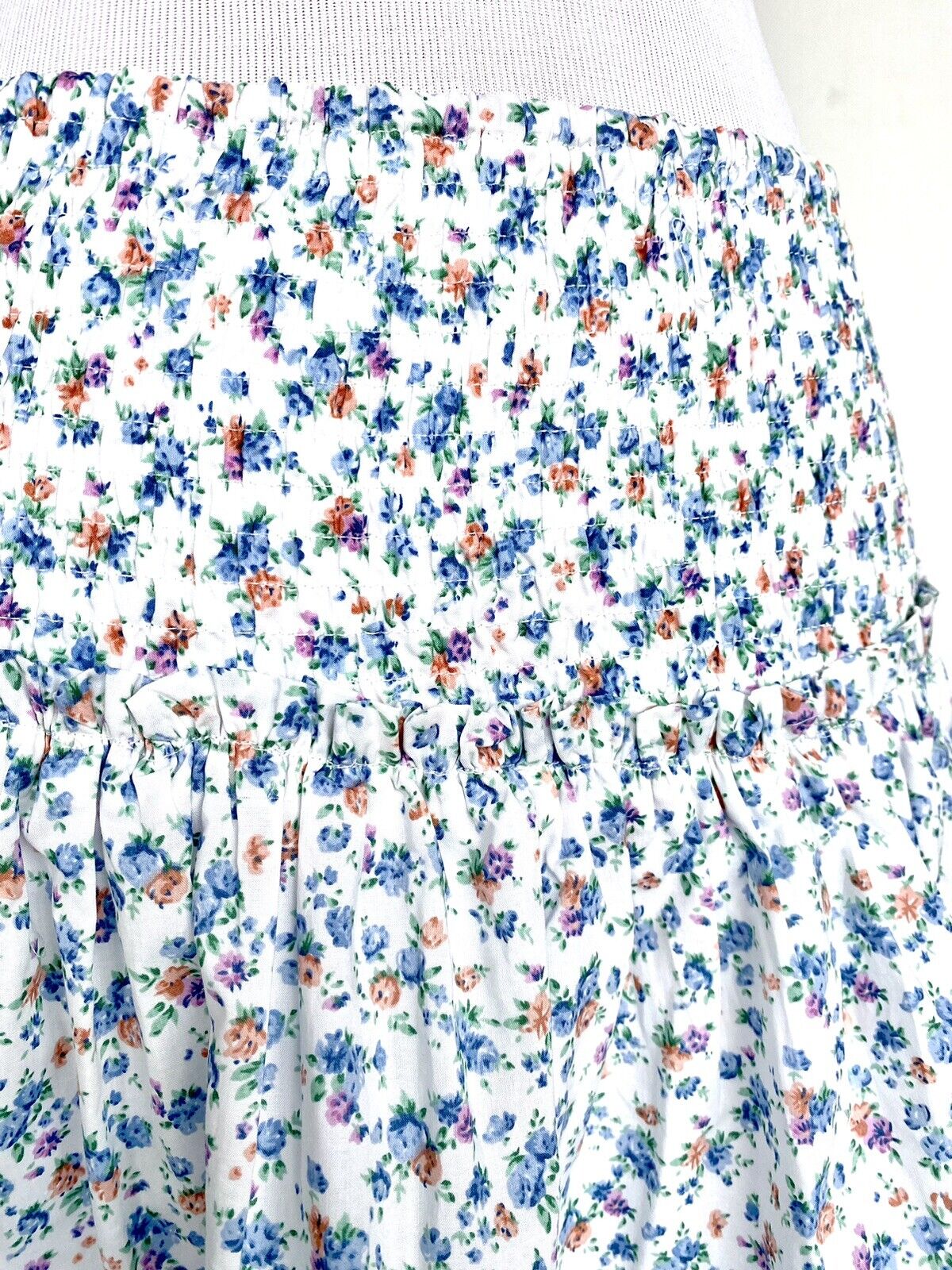 J Marie The Hughs Skort size Large Retail $70 Price $49 NWT smocked tiered