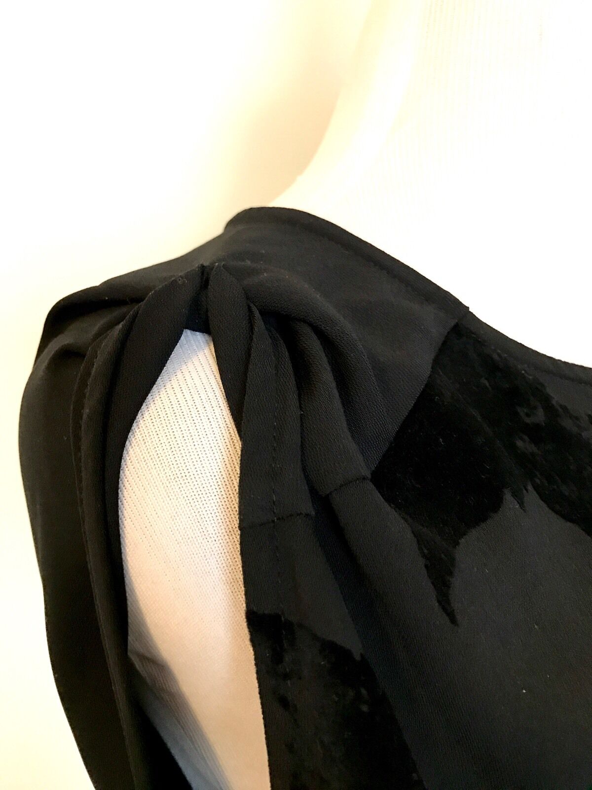 Allsaints Black Knot Riviera Lux Dress NWT Size 2 Retail $360 Price $98