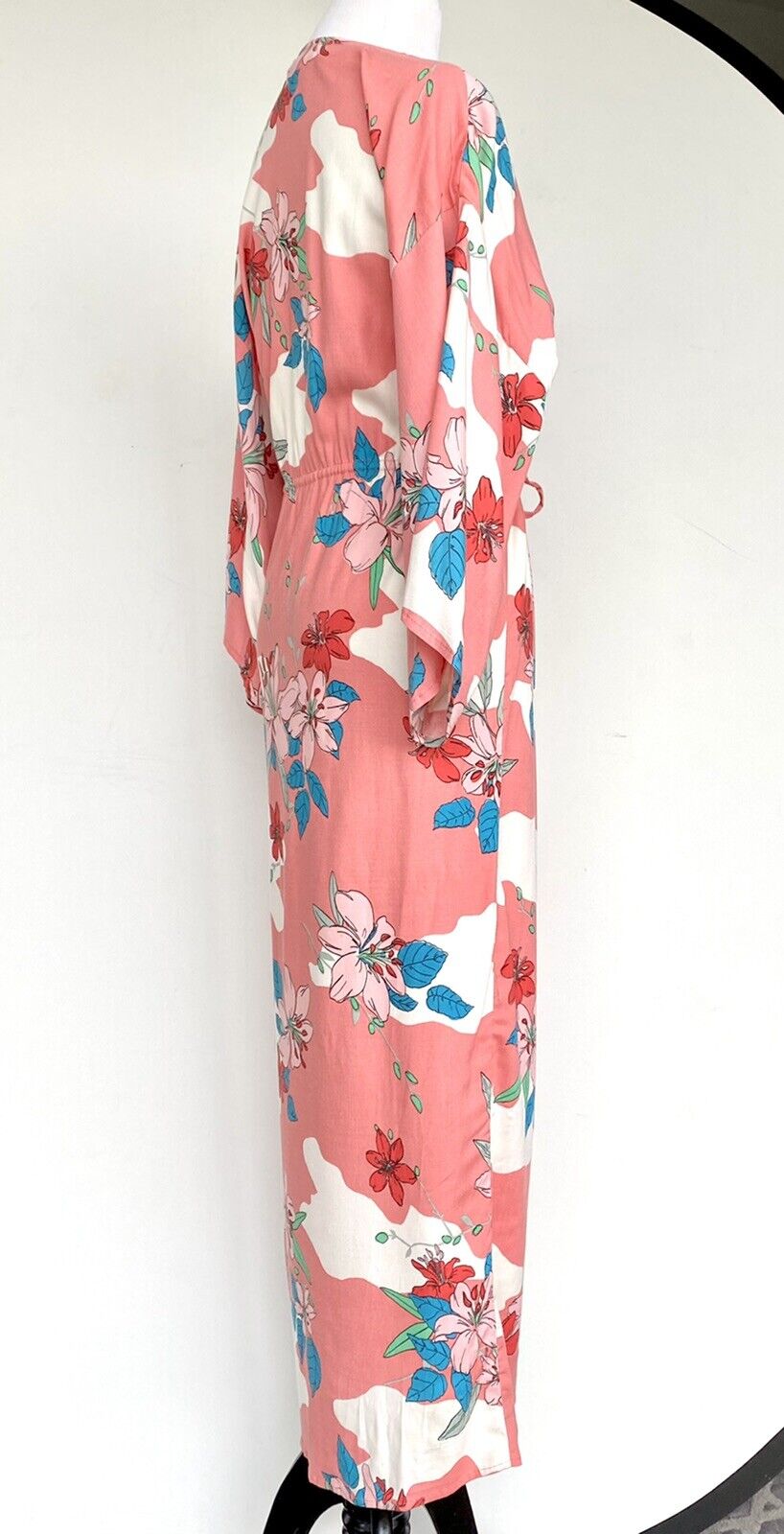 Amuse Society Ginger Guava Kimono cover up . Retail $86 Price $48 NWT