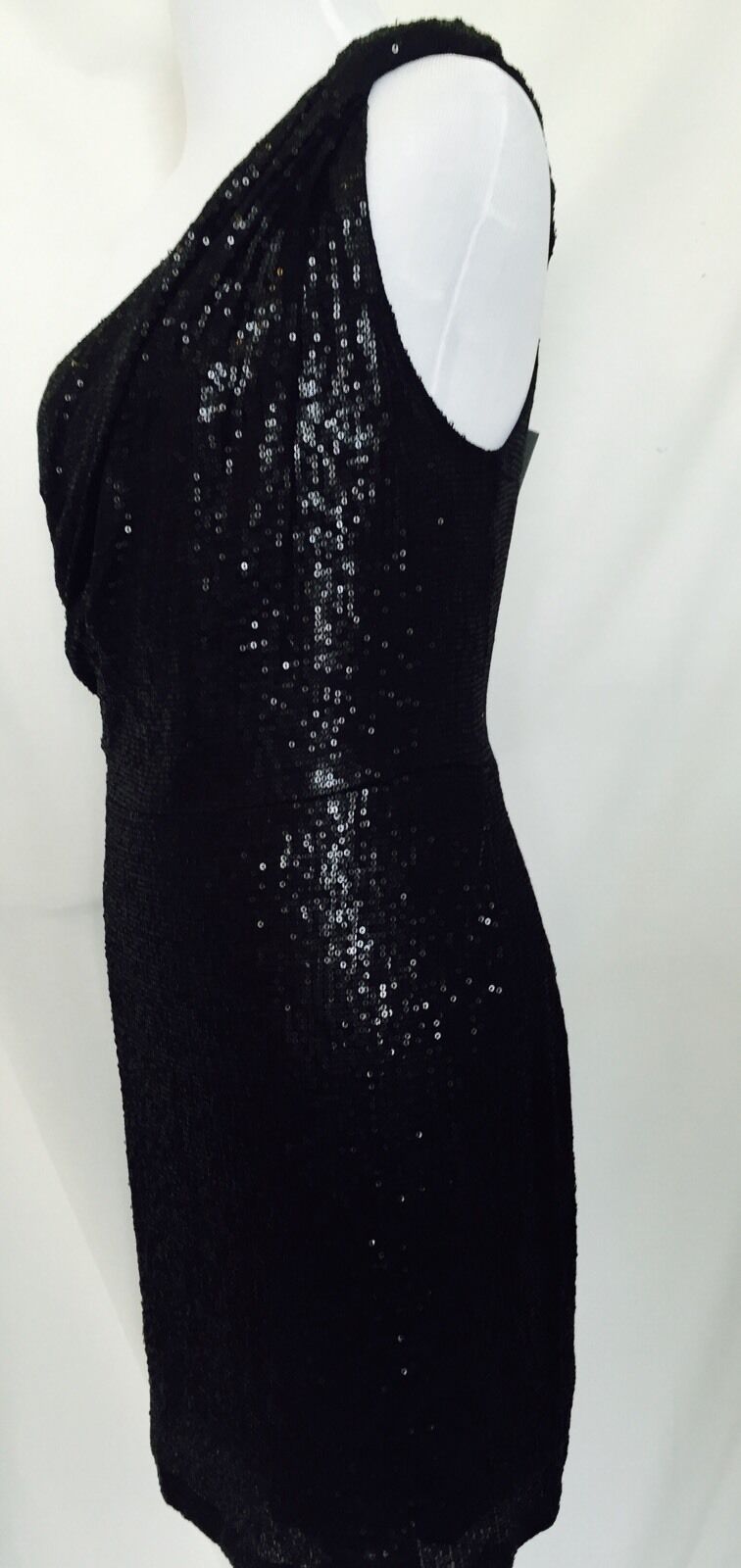 AllSaints NWT Cassis Sequin Black Formal/ Prom Dress.Retail $360 Price $154 Sz 2
