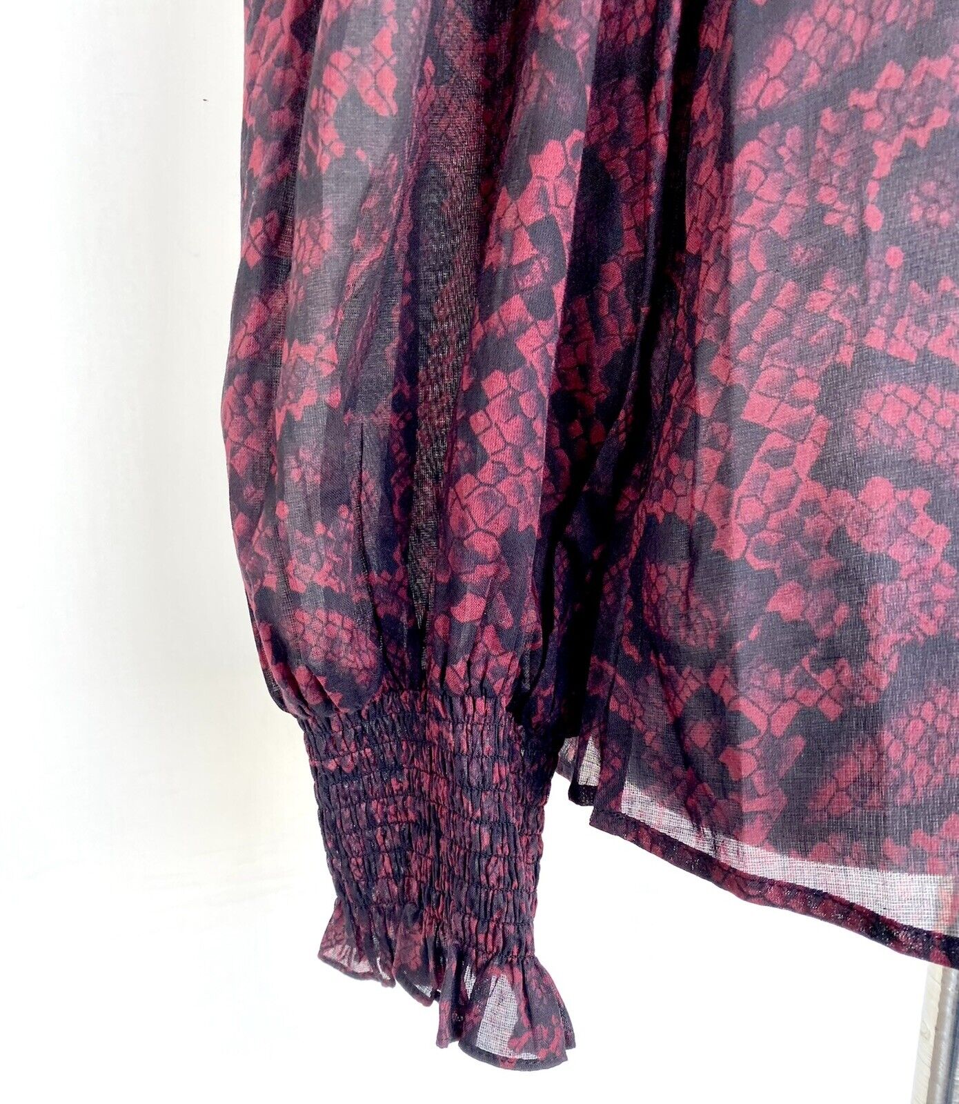 AllSaints Leonie Stanza Shirt NWT Retail $229 Price $96 Size 0 Vintage Style