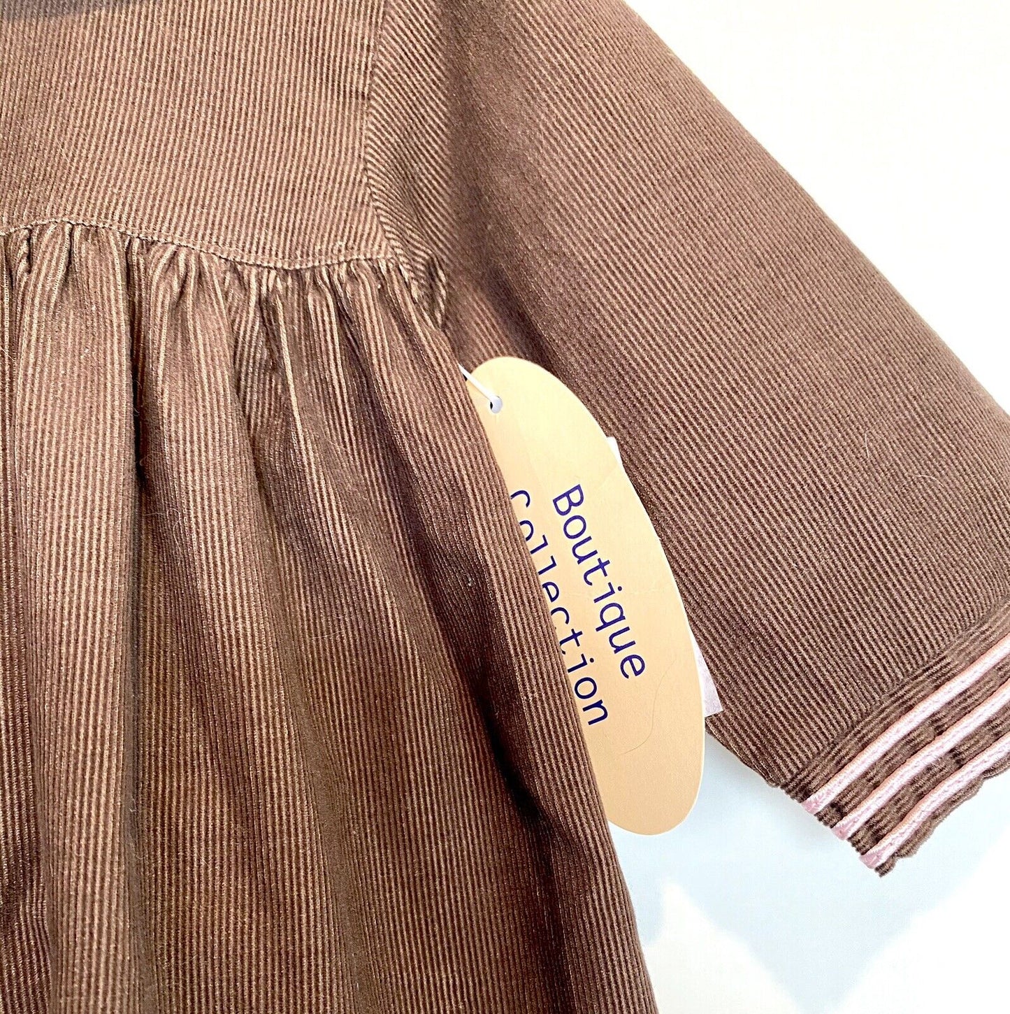 Boutique Collection Baby Cord Coat Retails $42 Price $29 NWT Age 3 Months