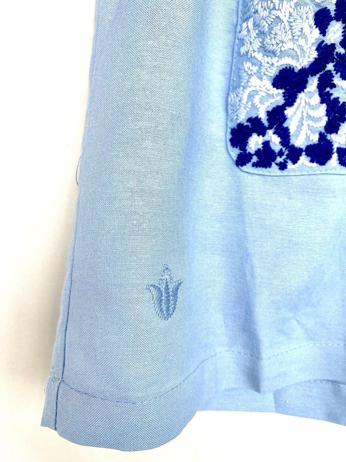 J Marie embroidered Palmer Dress 3T Retail $92 Price $49 Linen Mix