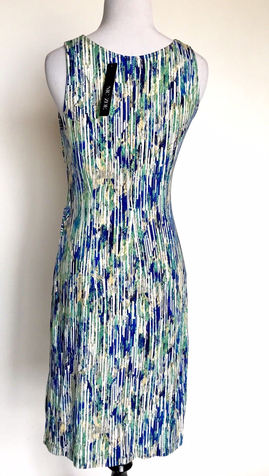 Nic + Zoe Twist Stretch Dress. NWT Size PP ( XSP)Retail $168 Price $69
