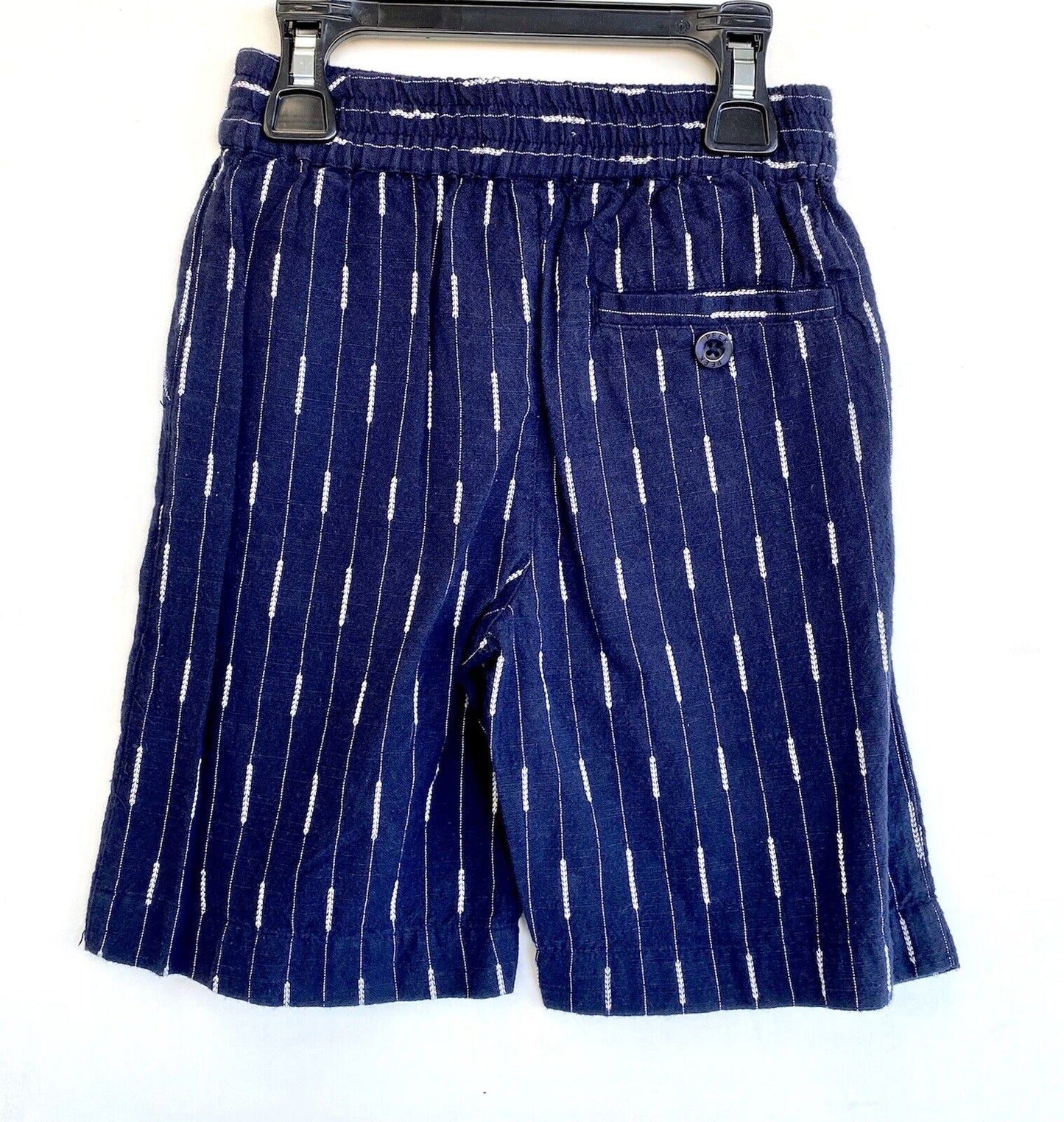 Peek Blue Woven Stripe Shorts NWT Age 3 Price $29