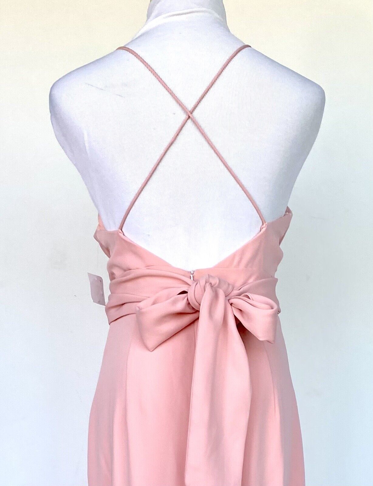 JARLO  Melrose Pink Cocktail Bridesmaid Midi Dress Retail $185 Price $79 NWTSZ 6
