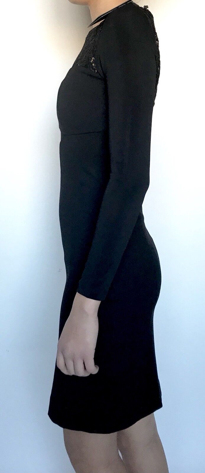 AllSaints Helis Black Bodycon Dress. NWT Retail $360 Price $145 All Saints 2