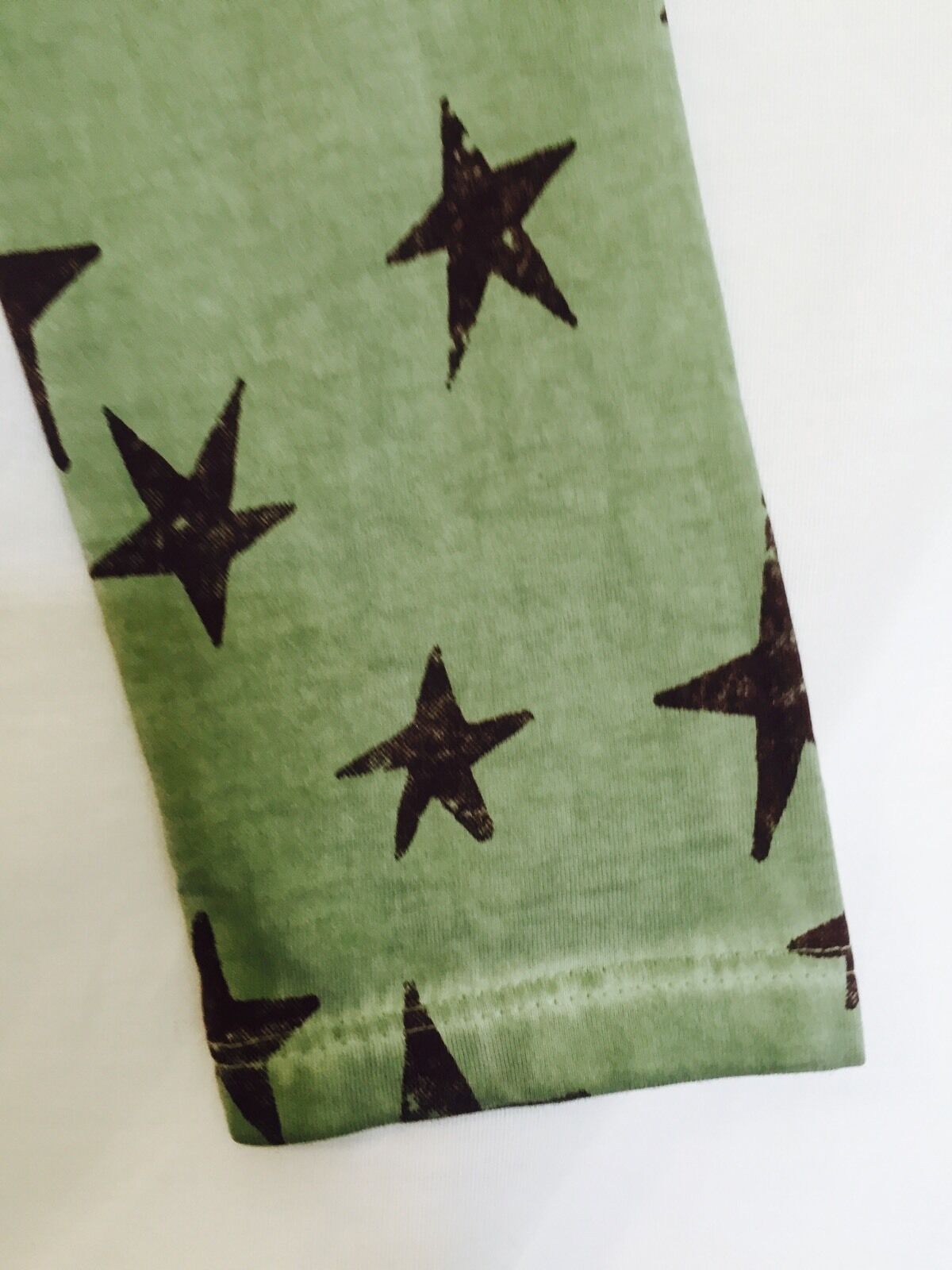 Scotch R'Belle Green Distressed Wash Star Shirt.NWT Age 12 Retail $46 Price $26