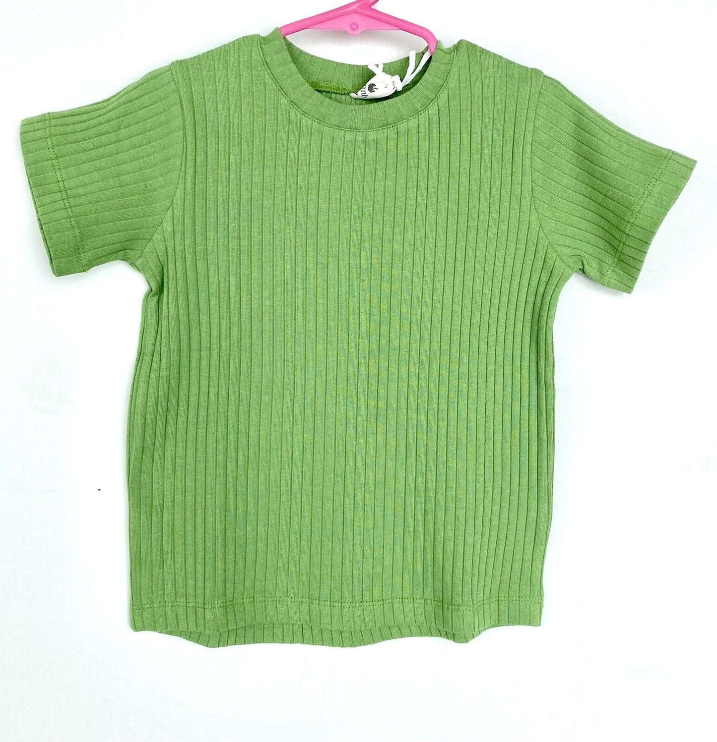Kate Quinn Organic Cotton Crew Neck Top Retail $36 Price $26 4T Parakeet Green