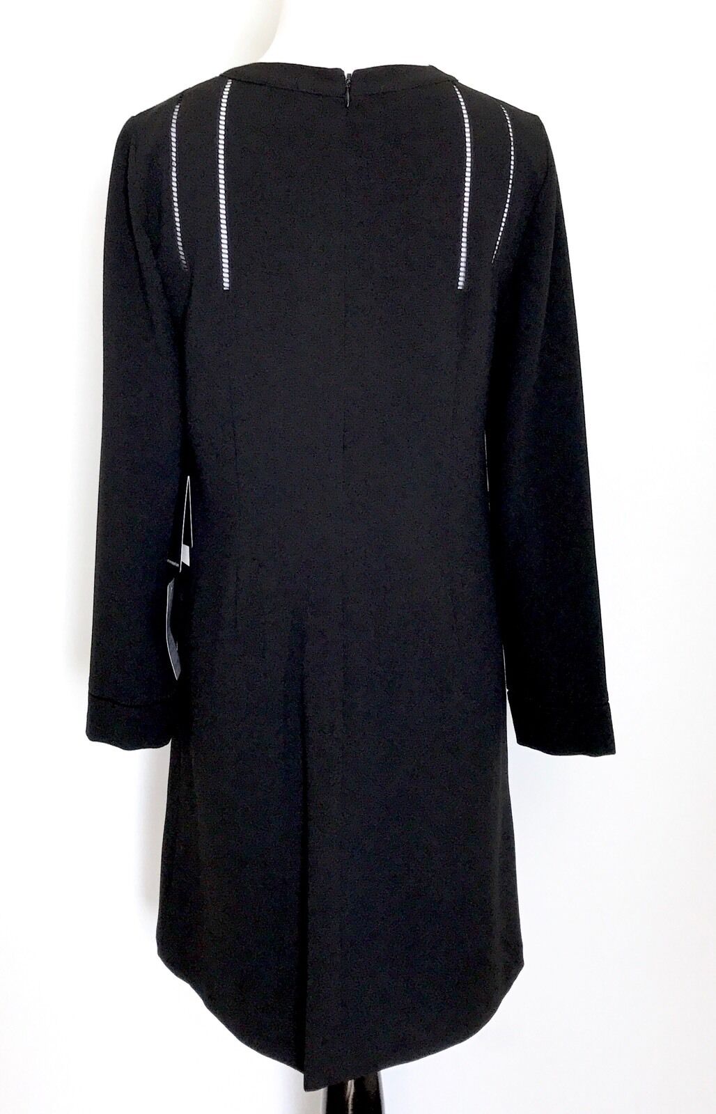 Adrianna Papell Black Cutout Shift Dress NWT  Size 2 Retails $130 Price $56