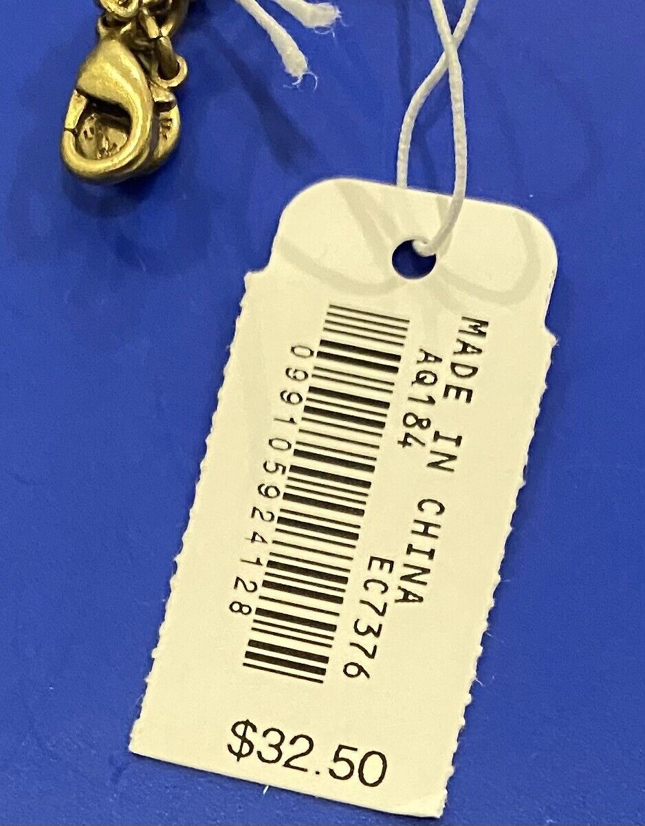 J Crew Circle Square Charm Necklace Retails $32.50 Price $25 NWT