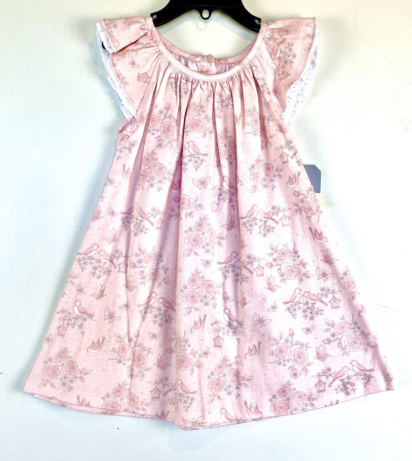Pastourelle Pippa & Julie Pink Birdhouse Baby Dress Retail $34 Price $$24  18M