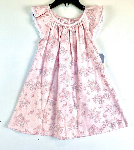 Pastourelle Pippa & Julie Pink Birdhouse Baby Dress Retail $34 Price $$24  18M