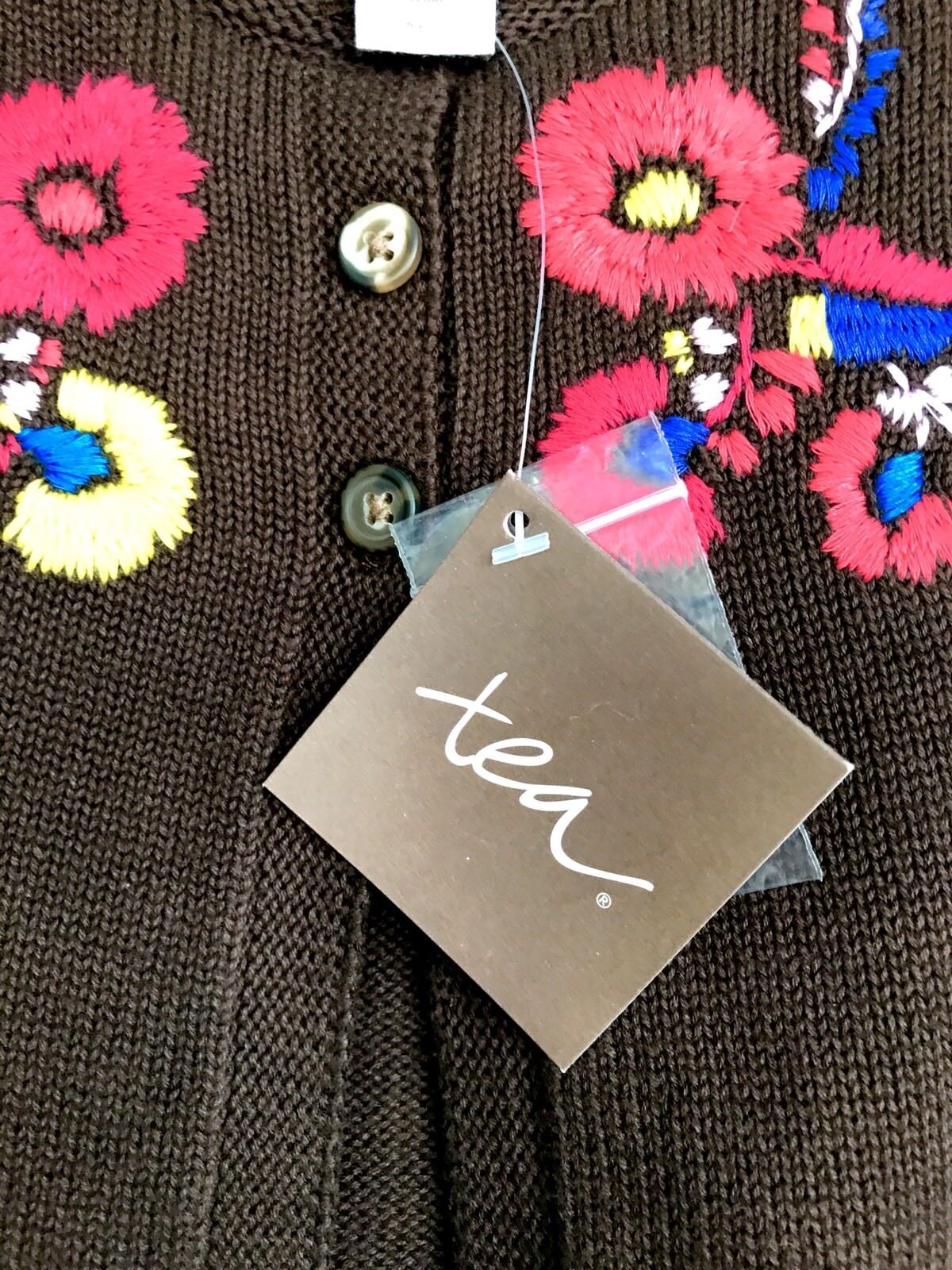 Tea Girls Embroidered Cardigan. Age 2-3 NWT Retails $59 Price $32