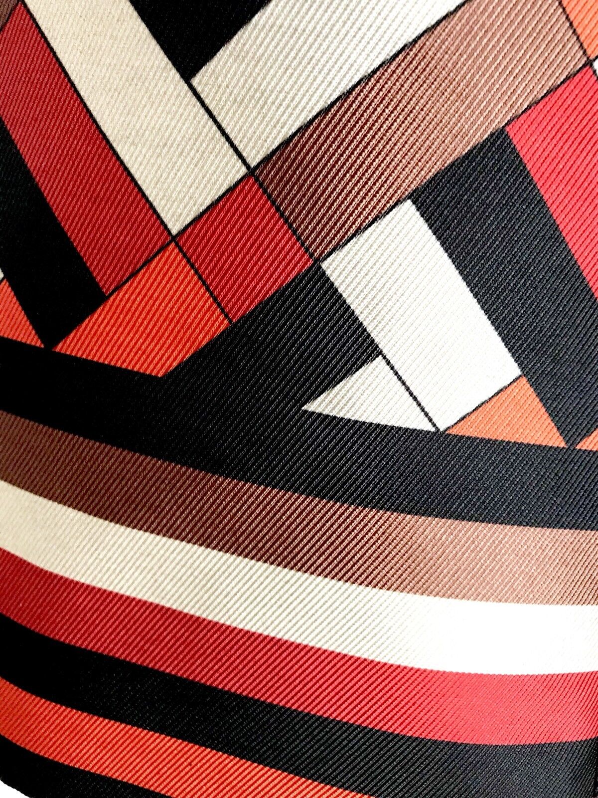 Carolina Herrera Burnt Orange Print Dress. Retail $885 Price $395 Size 4 NWT