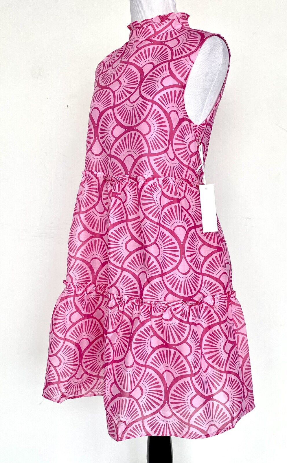 J Marie The Lucy Tiered Sleeveless Dress size M Retail $110 Price $65 NWT