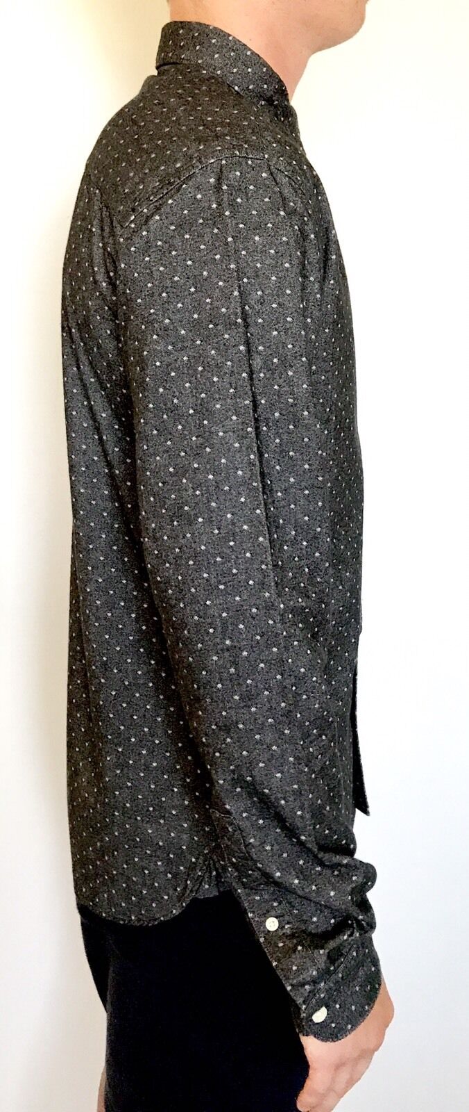AllSaints Cresco  Spot LS Shirt  Retail $178 NWT Price $78 All Saints S