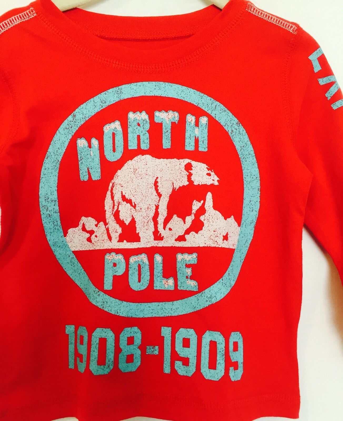 Peek Little Peanut Red Long Sleeve Top NWT. 6 -12 Months. Price $ 14