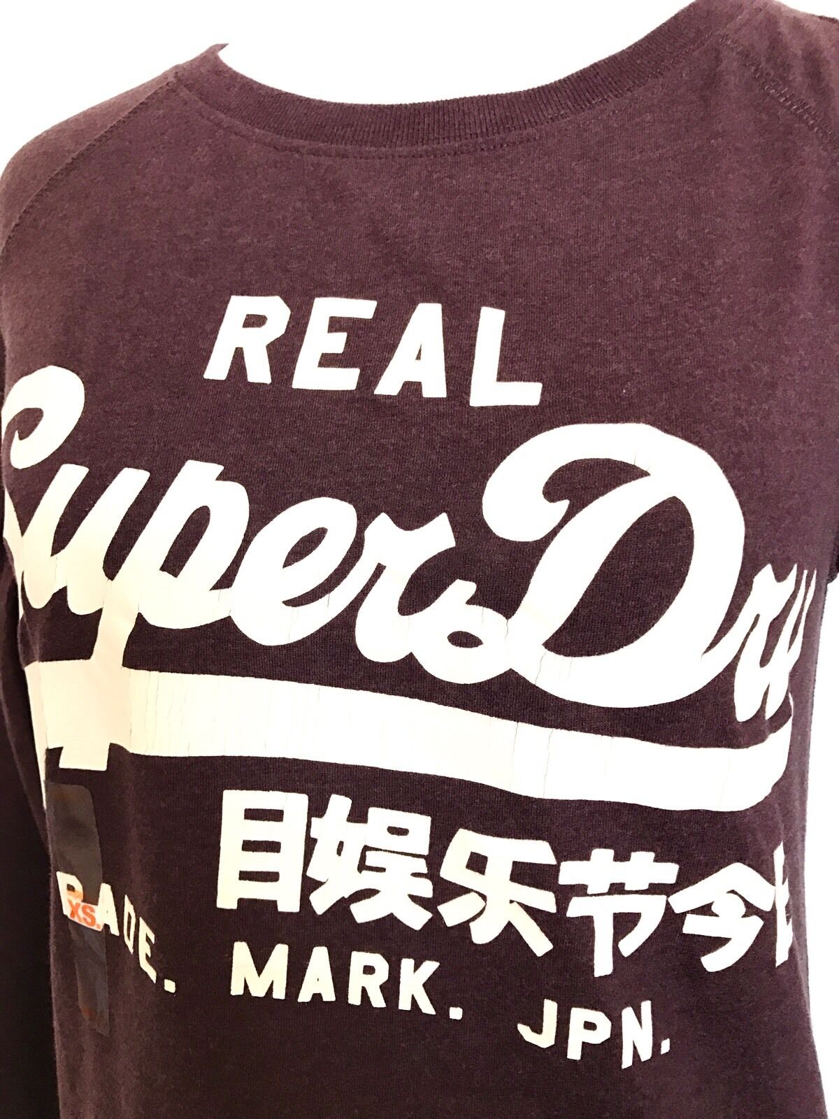 Superdry Vintage Logo Long Sleeve Tee NWT Size XS Retail $44 Price $33