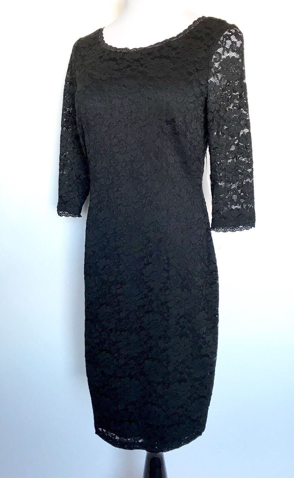 Eliza J  Black Lace Dress NWT Retails $128 Price $68 Size 8