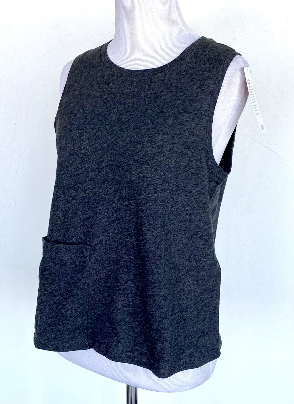 Eileen Fisher Graphite Crew Shell Retail $68 Price $48 NWT XXS