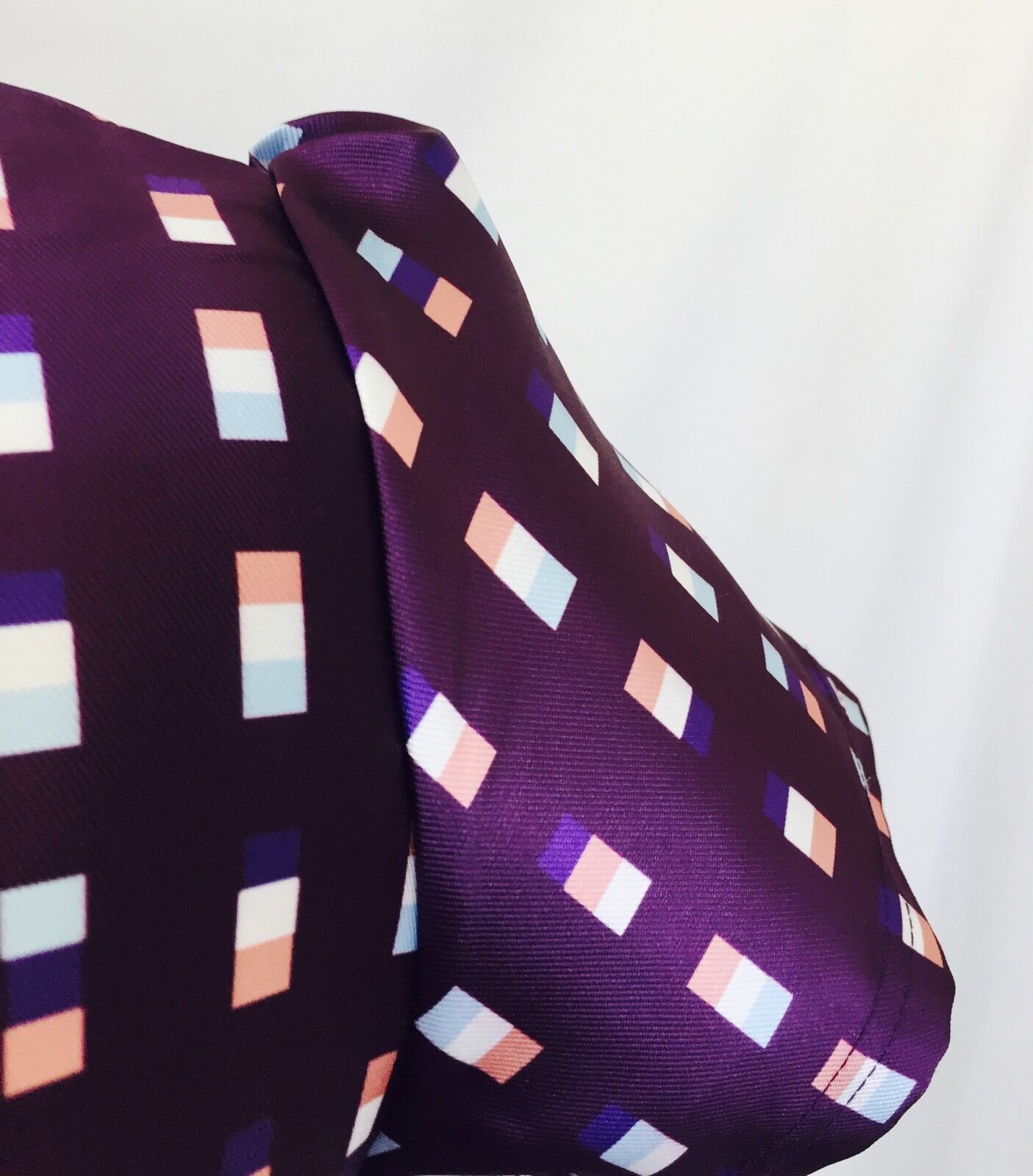 Kingdom And State  Purple Block Blouse. Size S NWT Retails $46.97 Price $22