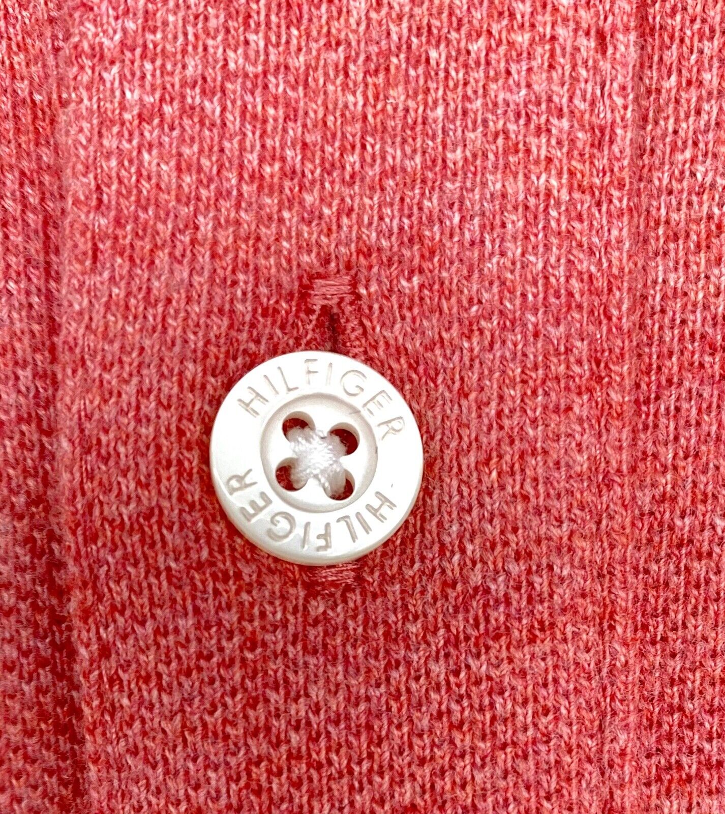 Tommy Hilfiger Coral SS polo shirt Retails $49.50 Price $34 Size S