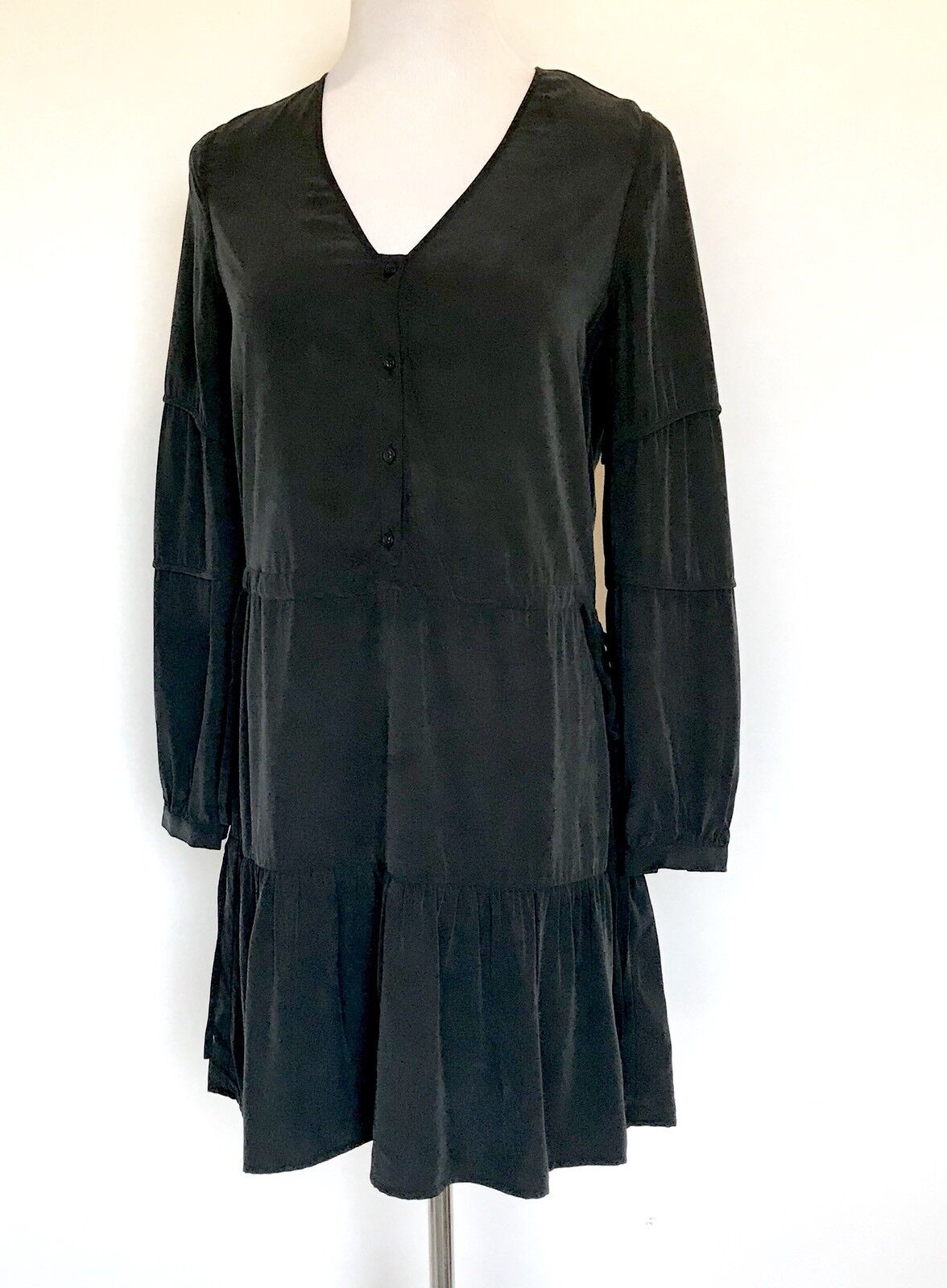 AllSaints Black Nora  Dress Retail $268 Price $79 NWT All Saints Size 4