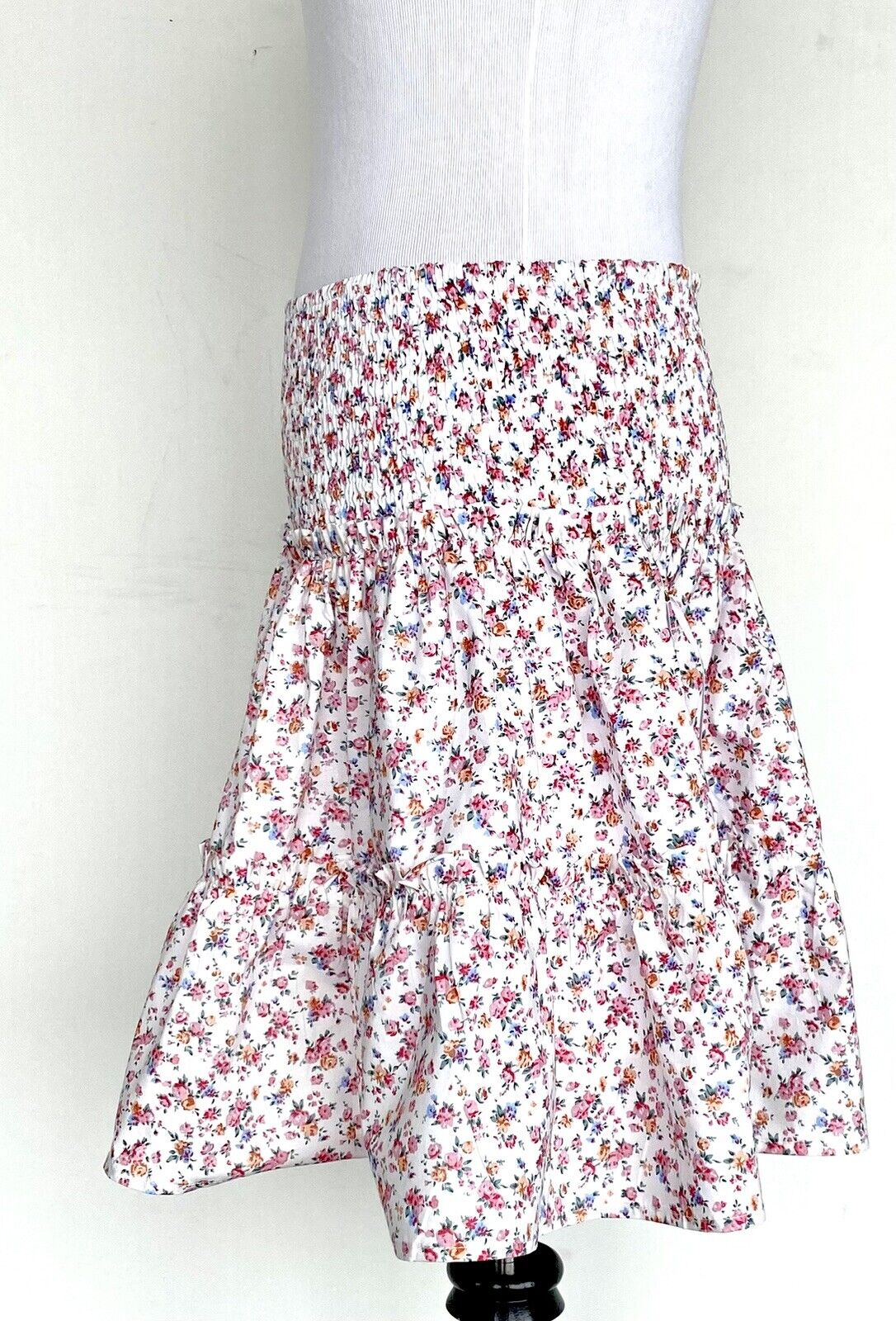 J Marie The Rosalee Skort size Medium Retail $70 Price $49 NWT smocked tiered