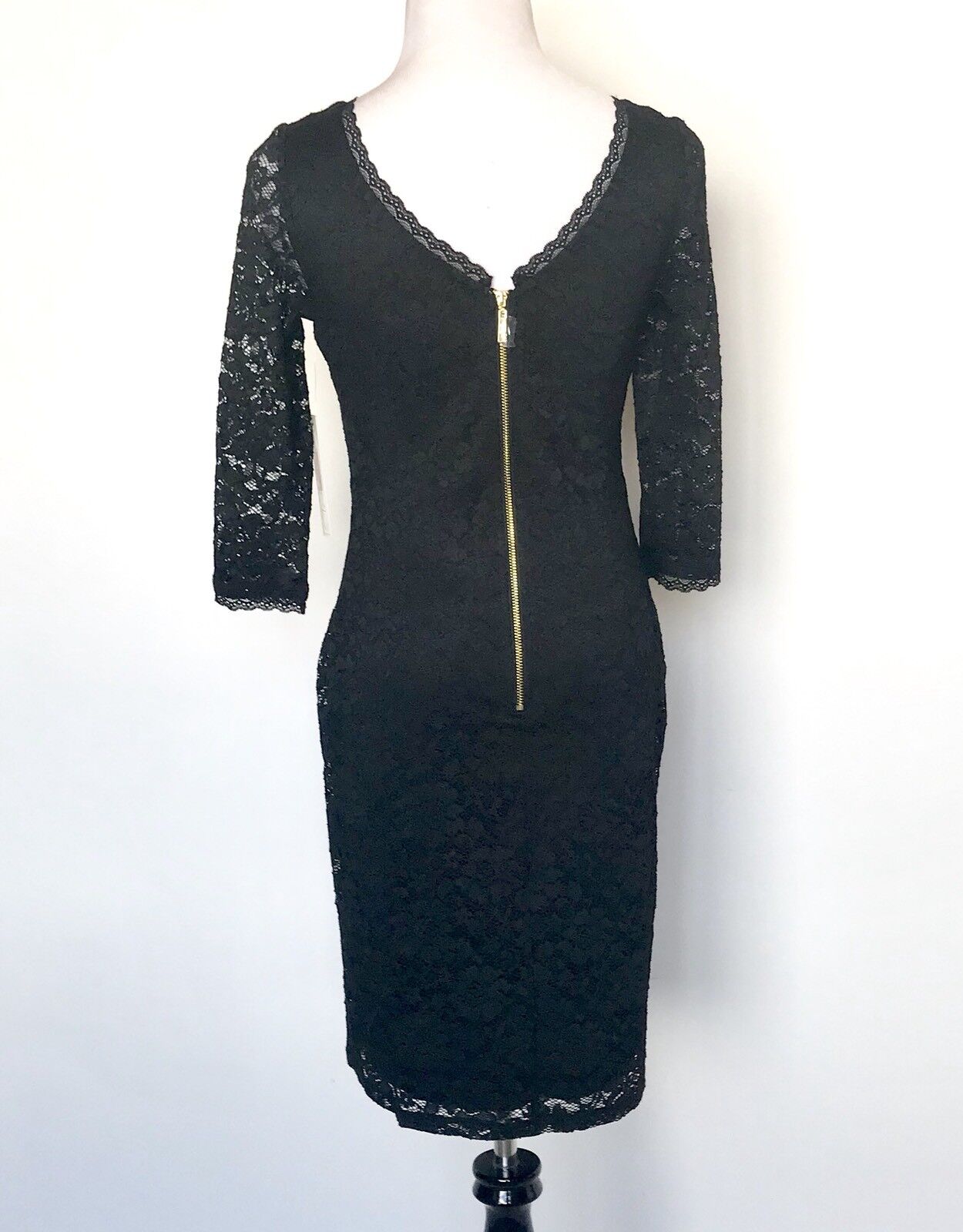 Eliza J  Black Lace Dress NWT Retails $128 Price $68 Size 4