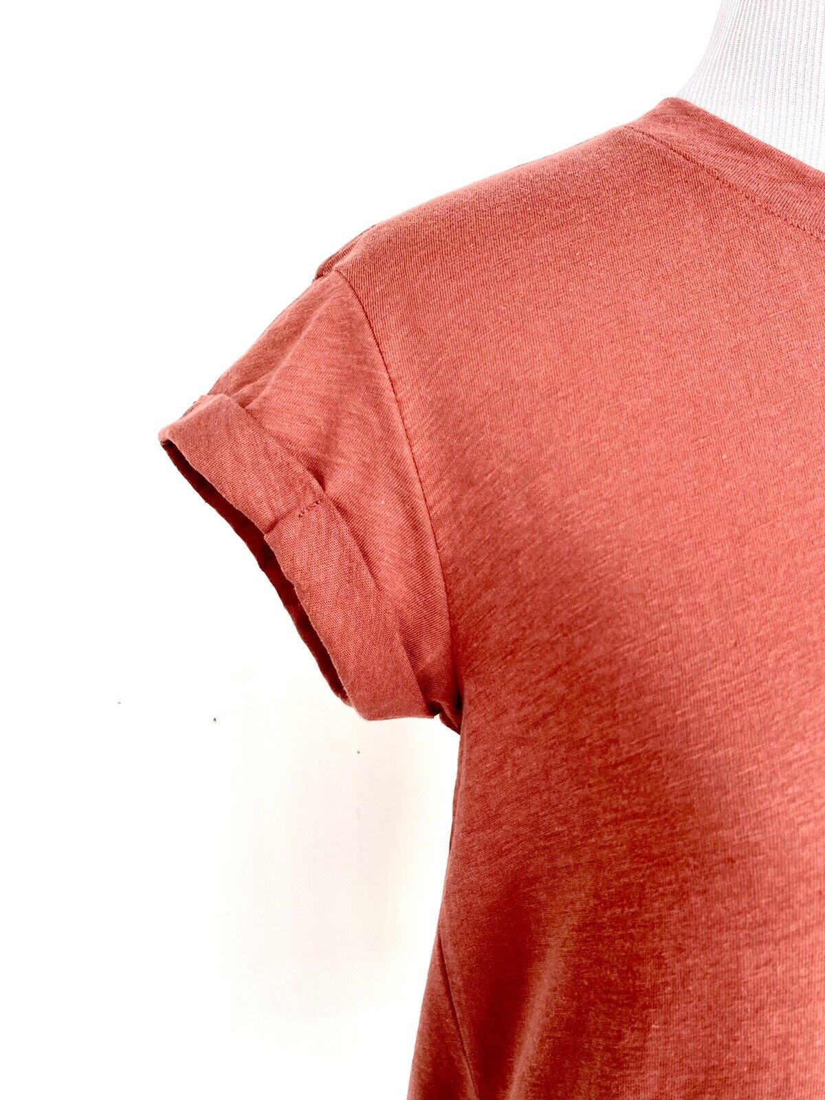 AllSaints Anna Tee Oxblood Red NWT Retail $52 Price $42 Size 2