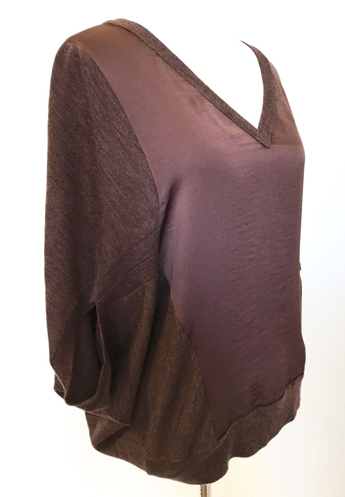 AllSaints Elwar Panel Merino Jumper NWT Retail $195 Price $89 Size S All Saints