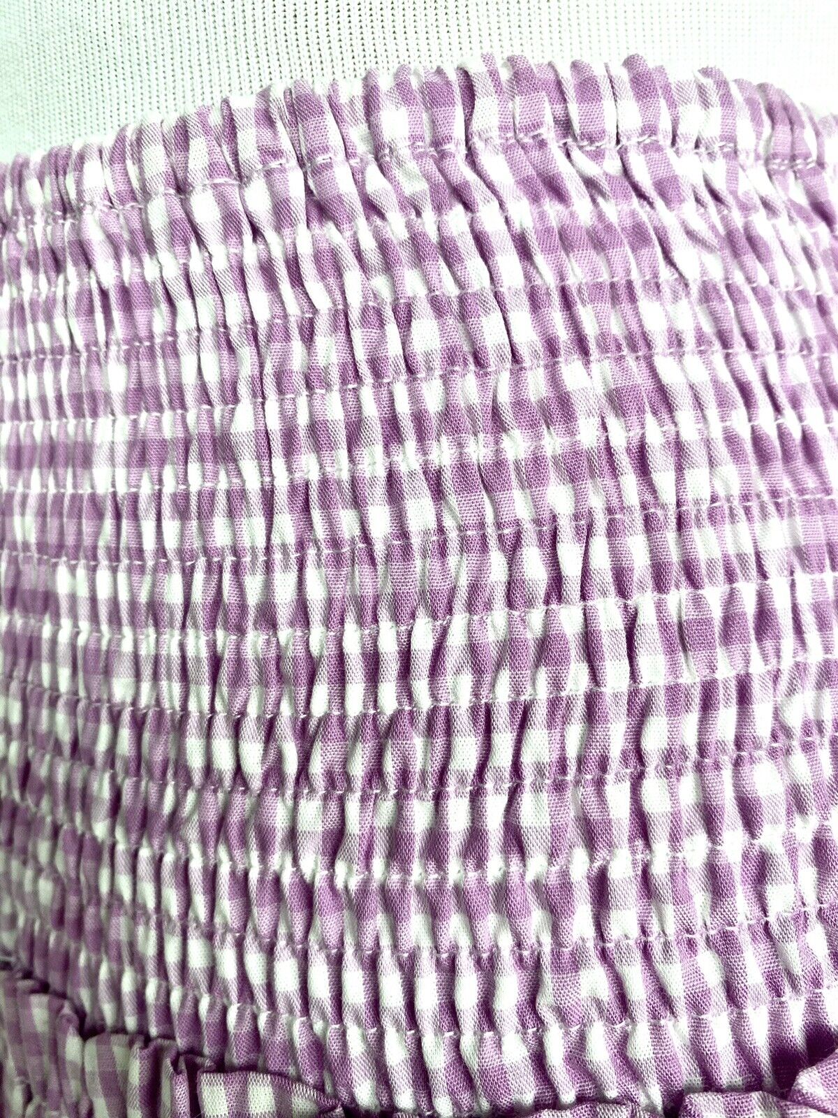 J Marie The Julia Skort size S Retail $70 Price $49 NWT smocked tiered gingham