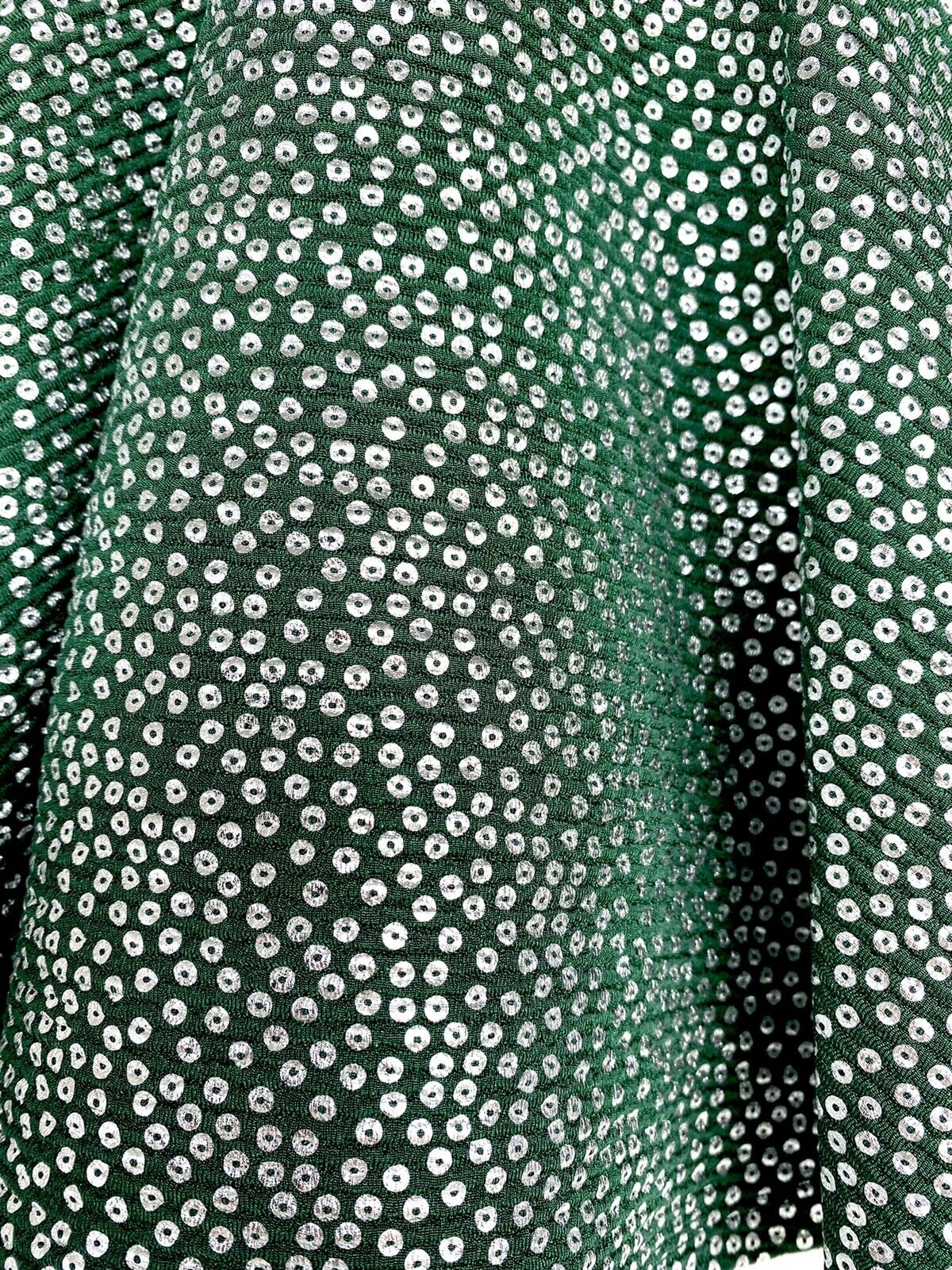 Pippa & Julie 2pc Baby Dress & Knickers Retail $44 Price $$28 12M Silver Green