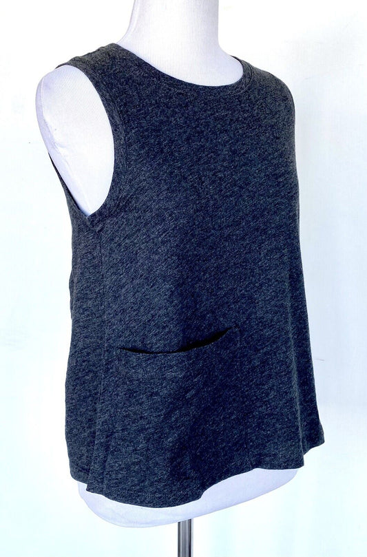 Eileen Fisher Graphite Crew Shell Retail $68 Price $48 NWT XXS