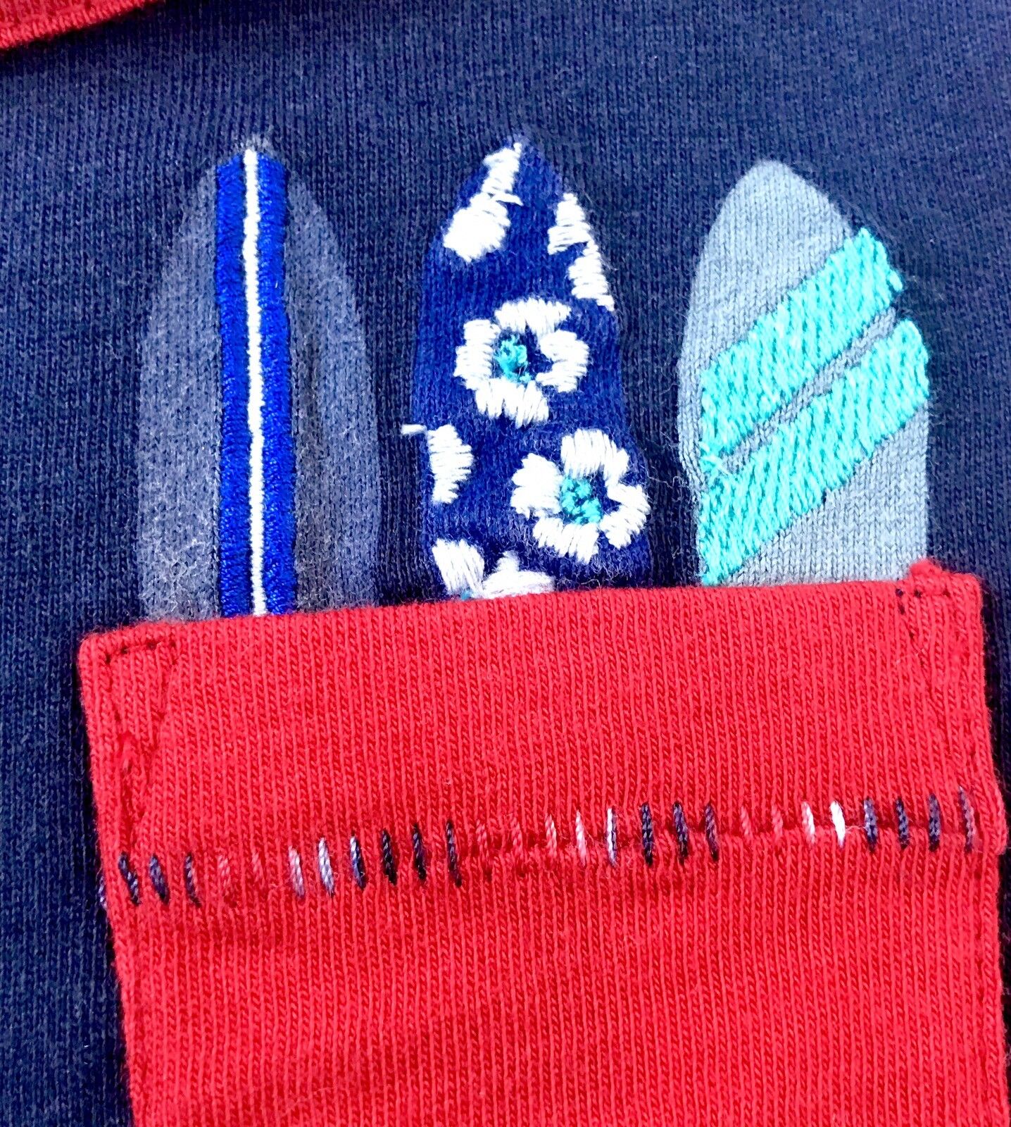 Tucker Tate Stripe Soft Cotton Surfboard Tee NWT Retail $22 Price $13.20 6M