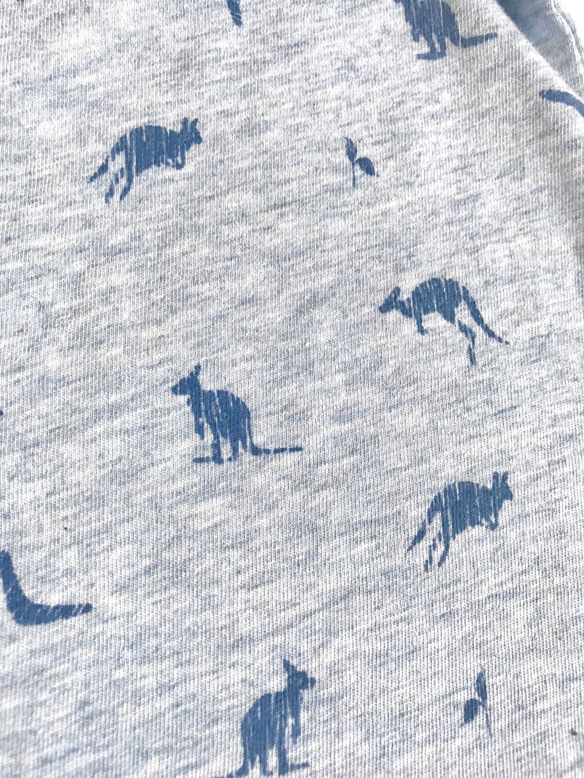 Peek Blue Kangaroo Hemsworth Romper NWT . 12-24 Month. Retails $34 Price $20.40