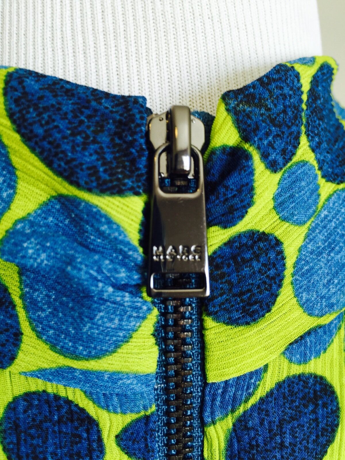 MARC NEW YORK Green And Blue Spot Dress NWT SIZE 4. RETAILS $138 PRICE $43