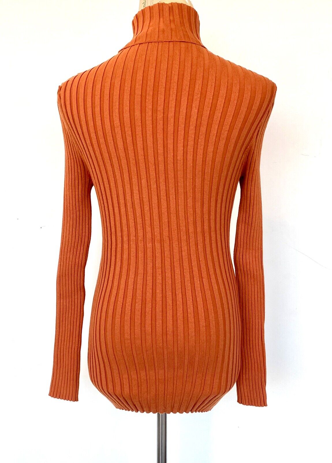 Sundance Legends Turtleneck Retail $88 Price $52 NWT Size PL Pumpkin Orange