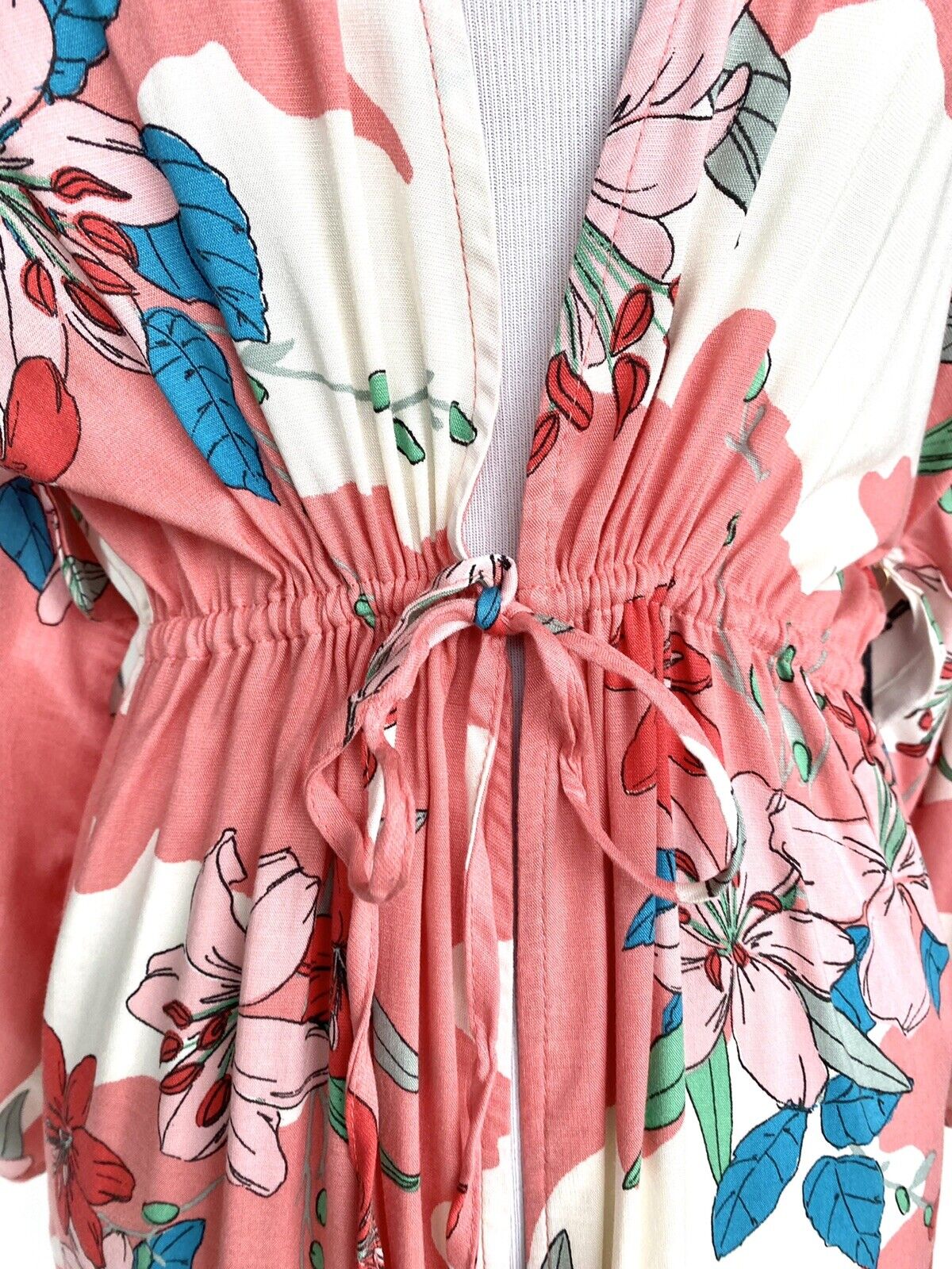 Amuse Society Ginger Guava Kimono cover up . Retail $86 Price $48 NWT