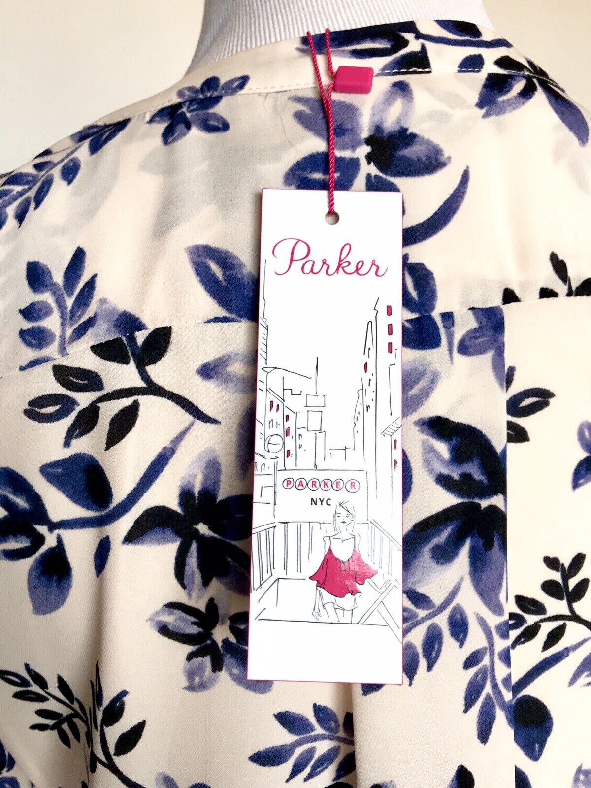 Parker Floral Flare Bell Sleeve Dress. NWT Size S. Retails $398 Price $139