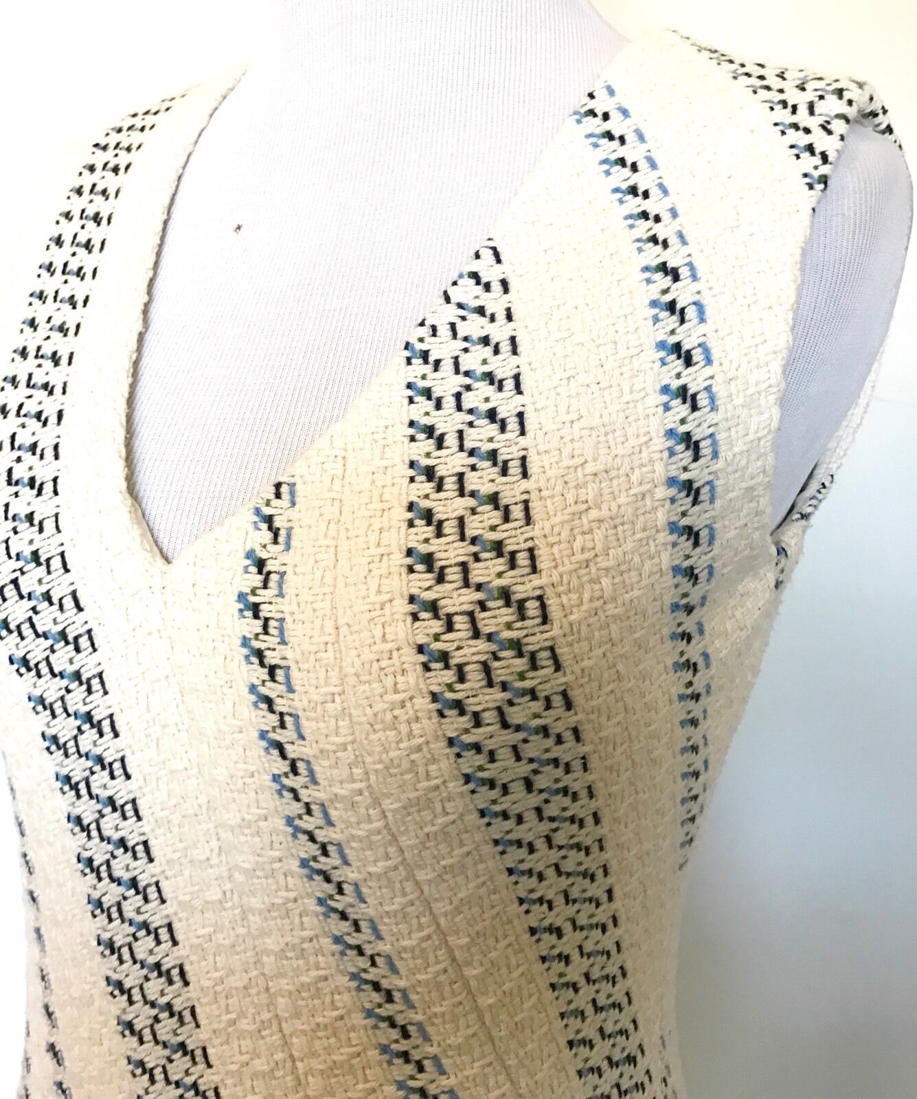 Tory Burch Cream Woven Stacey Dress. NWT Retail $425  Price $190 Size 0