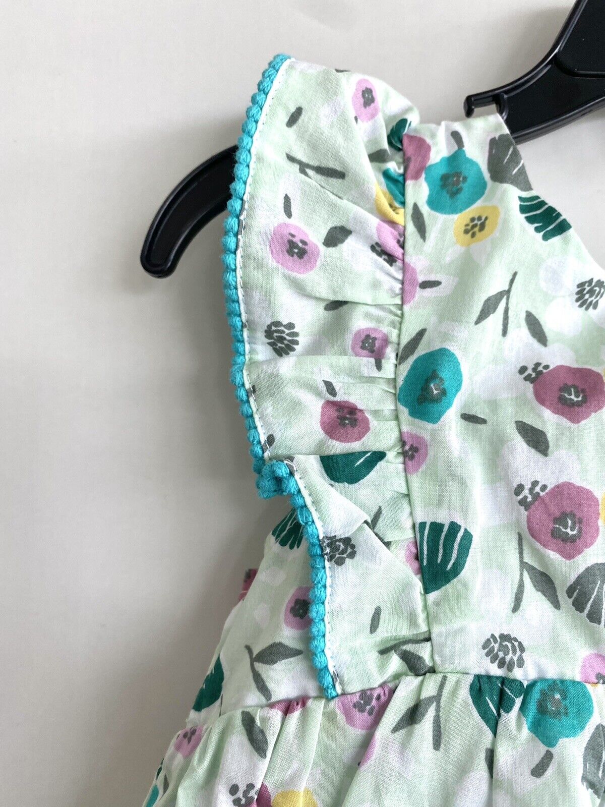 Peek Matissi 2 Pc Top And Shorts. Pom Pom Detail 18-24 M Retail $44 Price $30