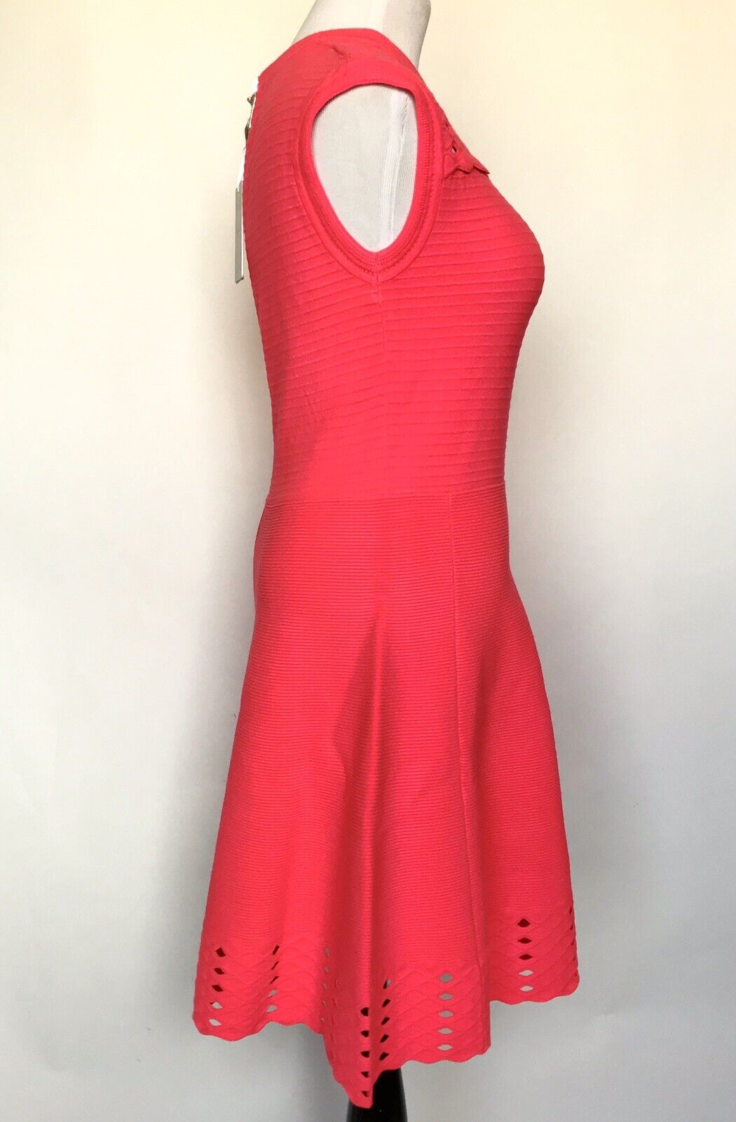 Ted Baker Zaralie Jacquard Panel Skater Dress 3(US 8) Retail $279 Price $132 NWT