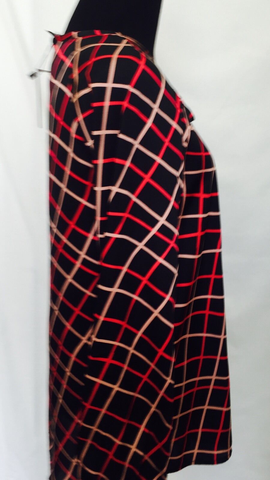 Sanctuary Women's Silky Blouse. Black Red Pink. NWT Retail $79 Price $24 XS